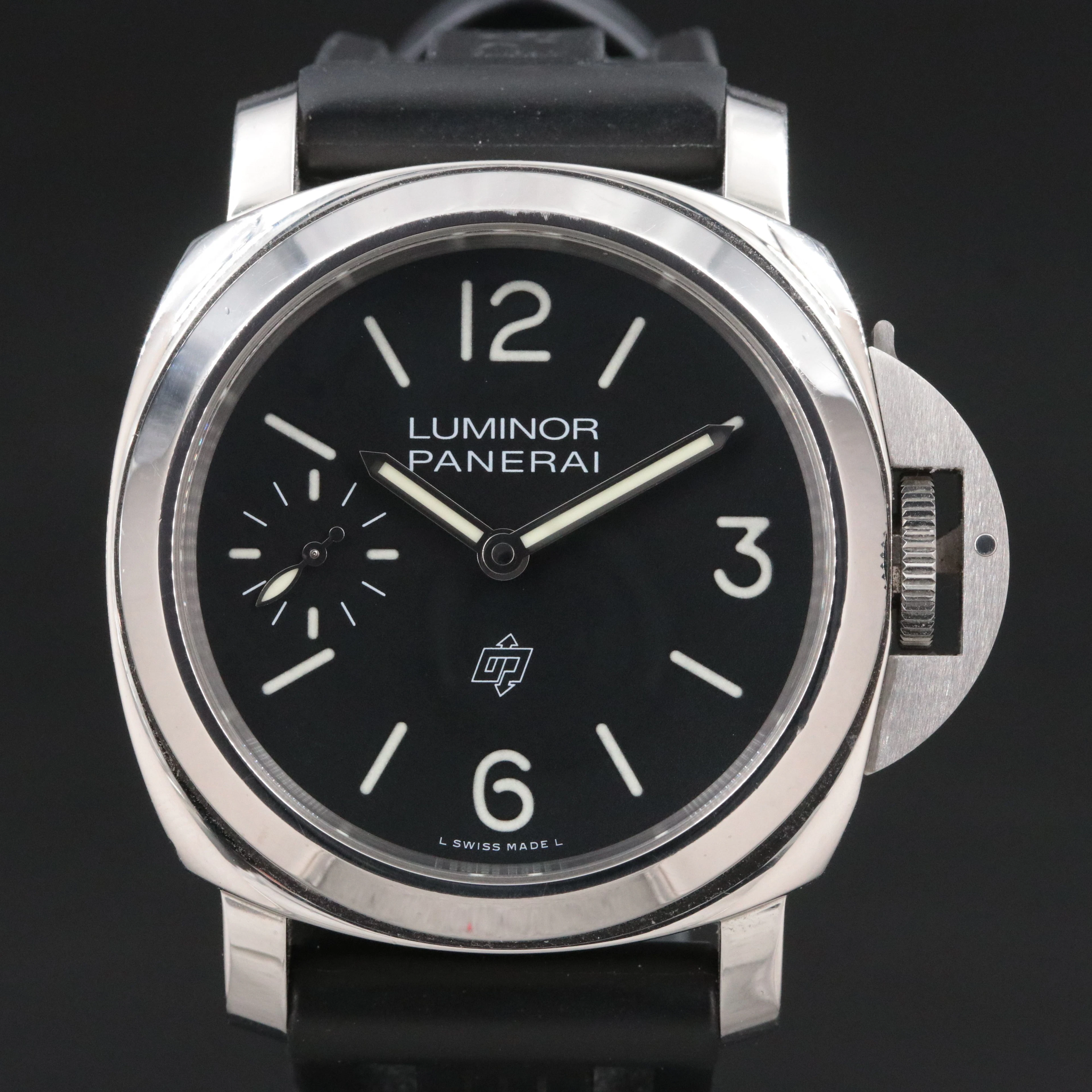 Panerai Luminor Logo PAM01084 44mm Steel Watch