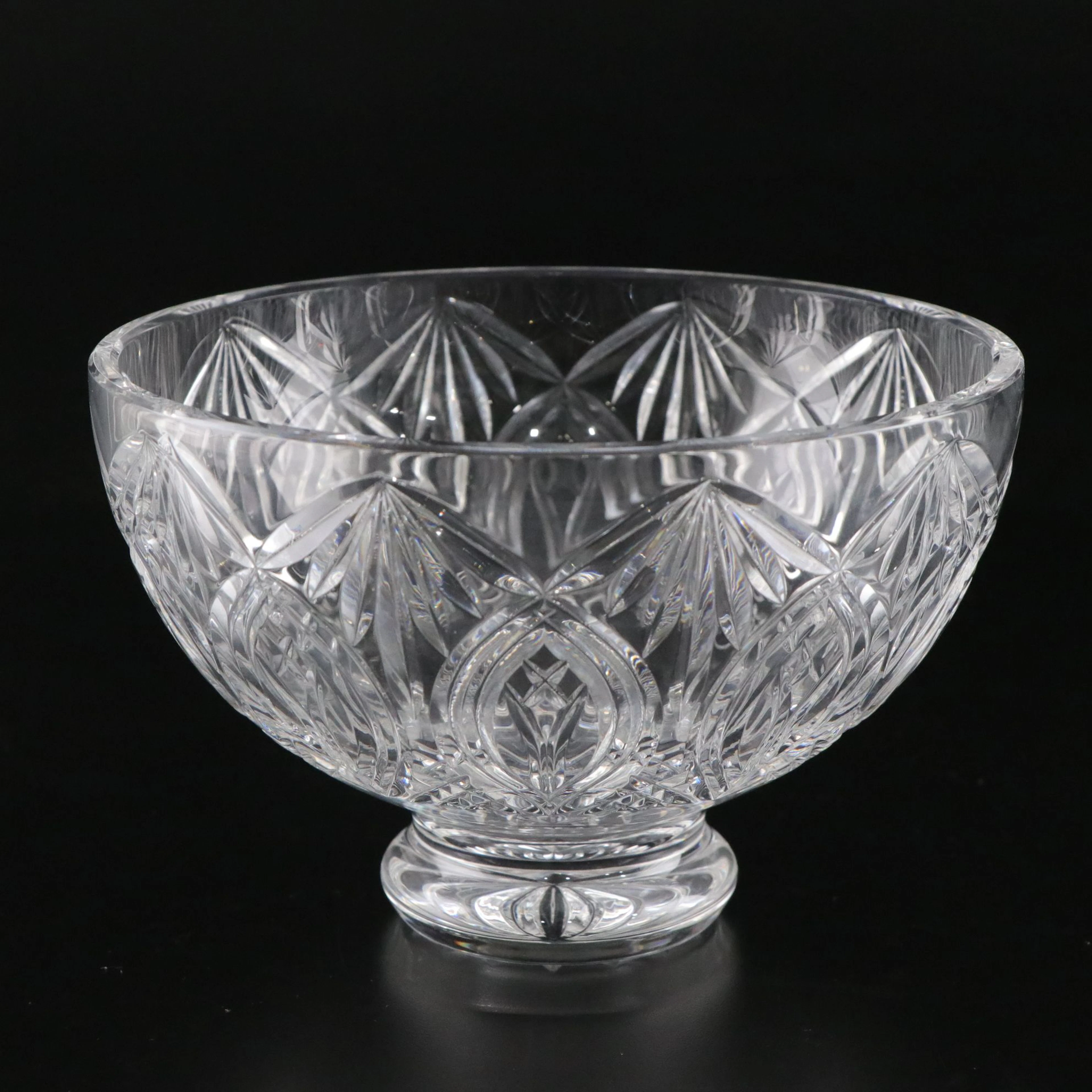 Waterford "Ashbury" Crystal Footed Bowl