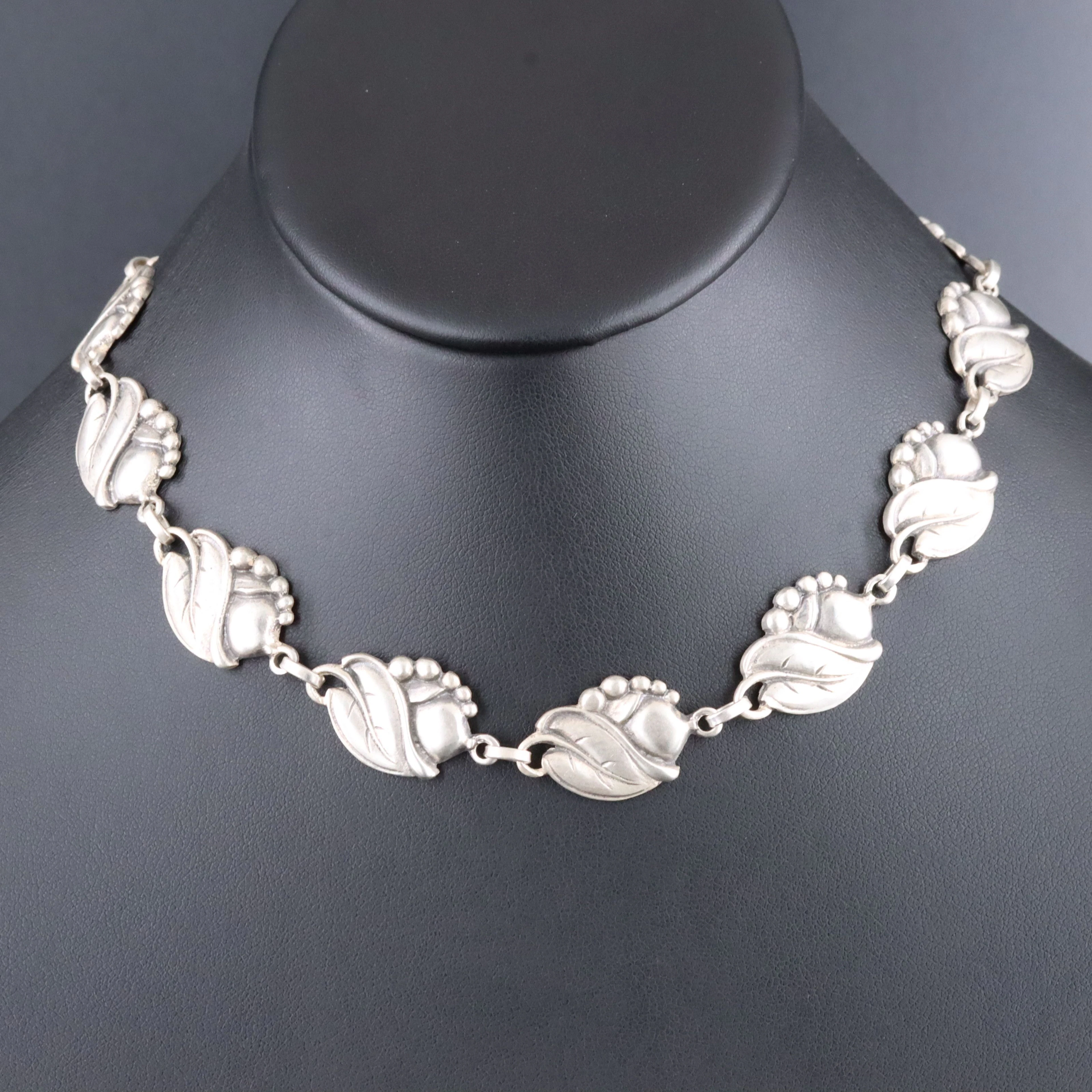 Viking Craft Sterling Link Necklace