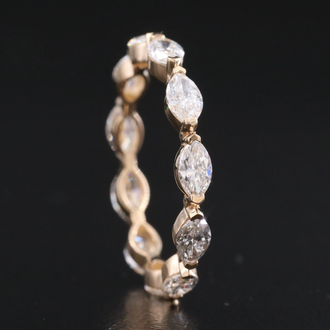 14K 1.59 CTW Diamond Eternity Band