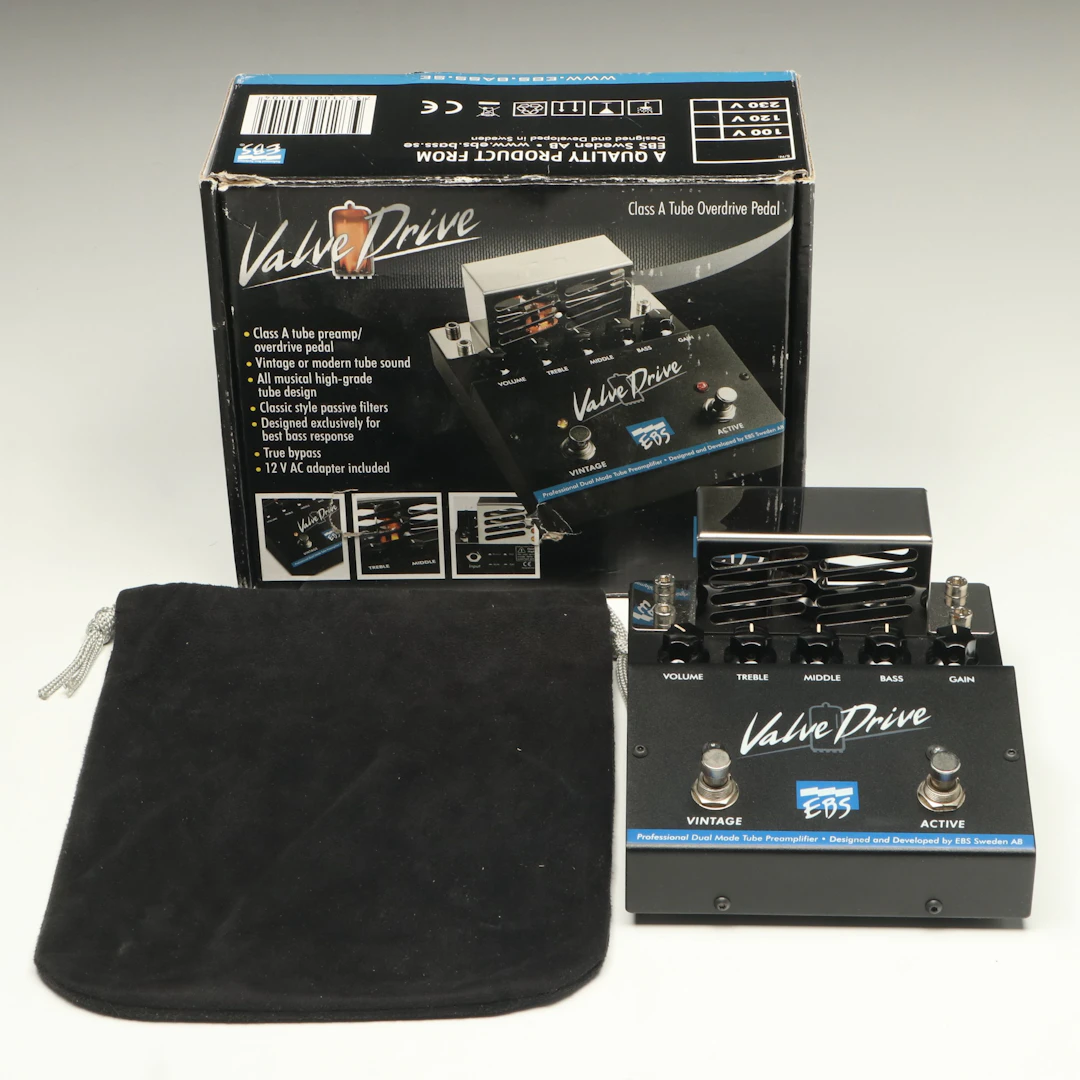 EBS "Valve Drive" Tube Preamp and Overdrive Pedal, 2000s