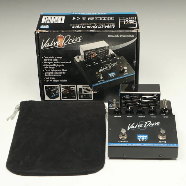 EBS "Valve Drive" Tube Preamp and Overdrive Pedal, 2000s