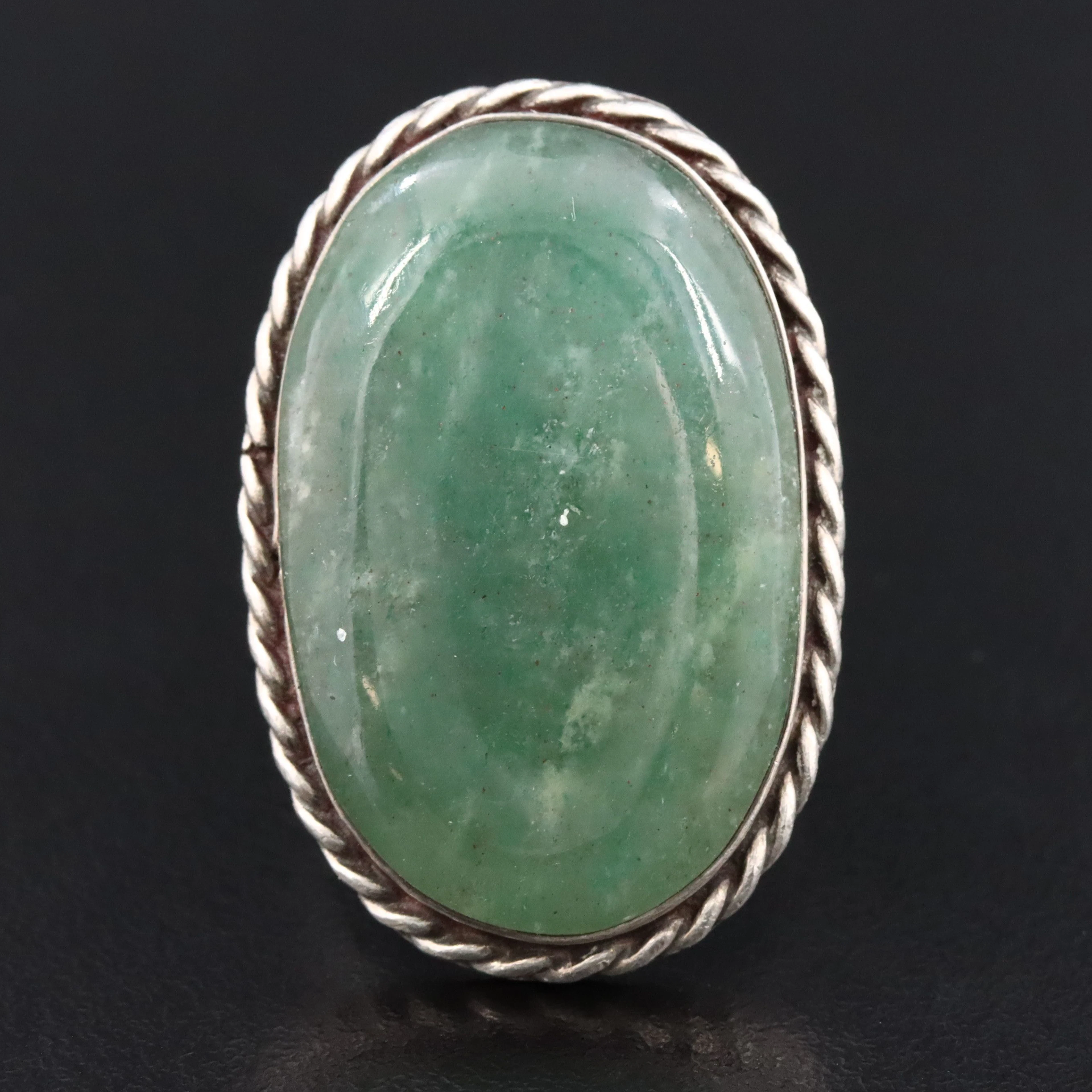 Sterling Aventurine Ring