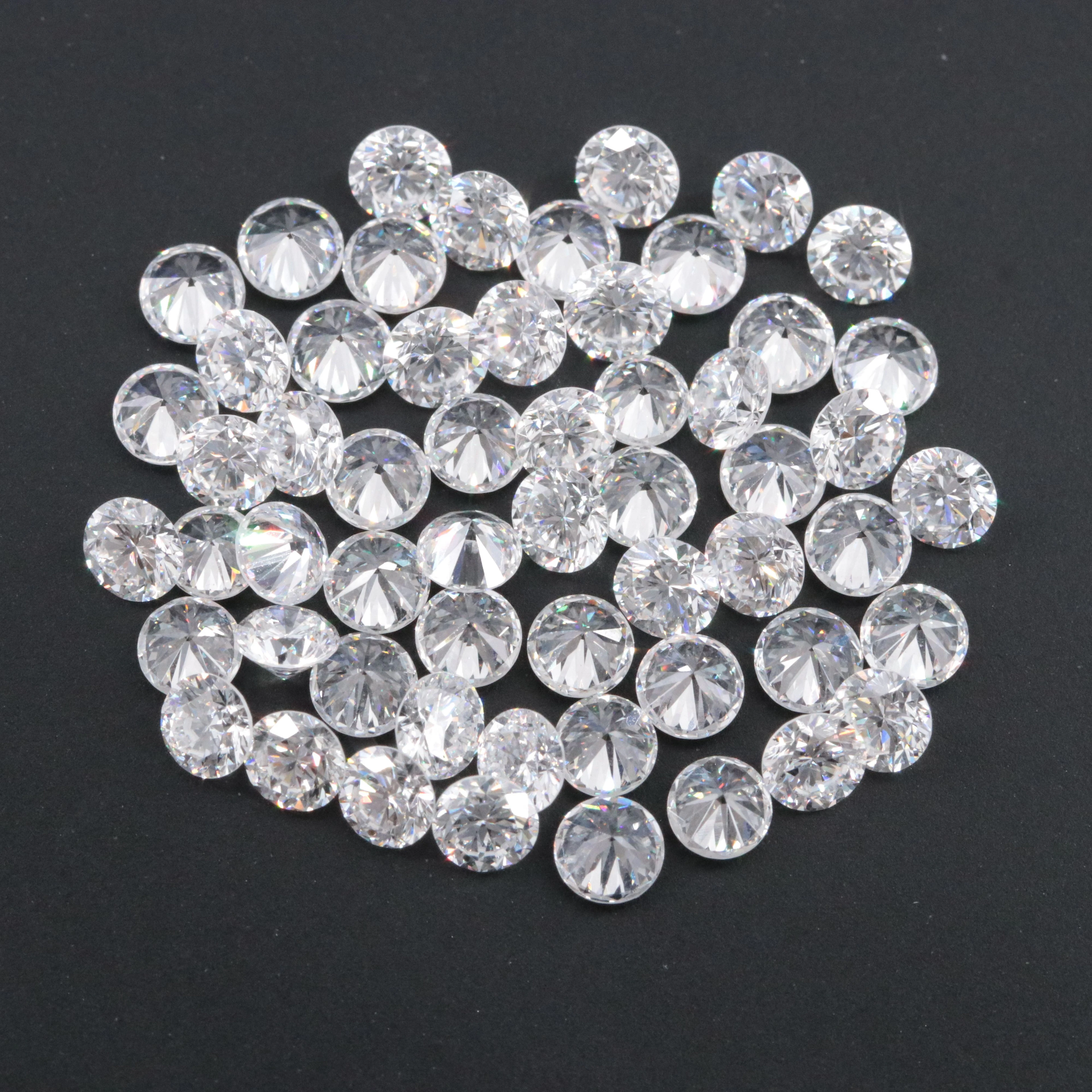Loose 7.28 CTW Lab Grown Diamond Lot