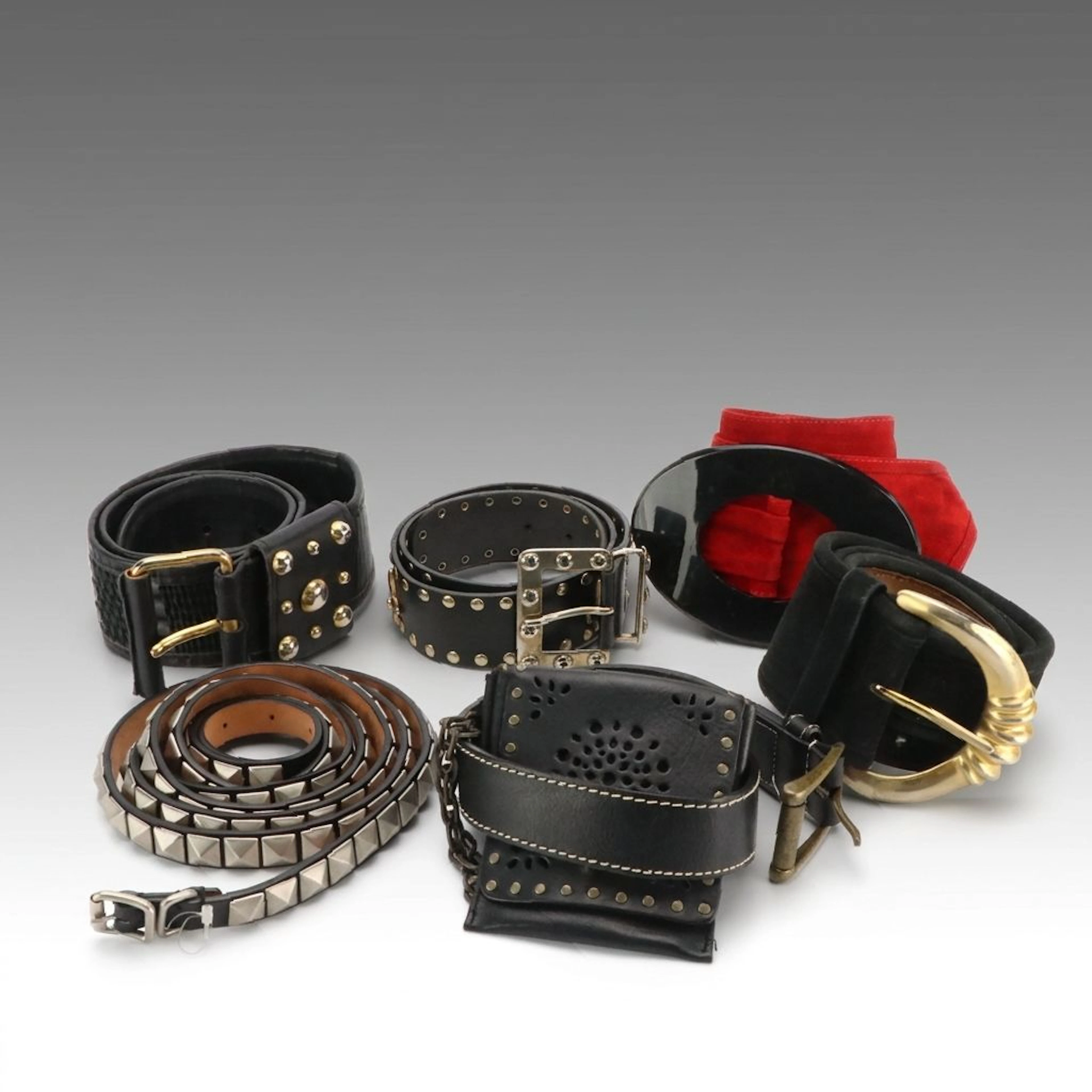 Michael Kors Pyramid Stud, Donna Karan Waist, Olga Santini & Other