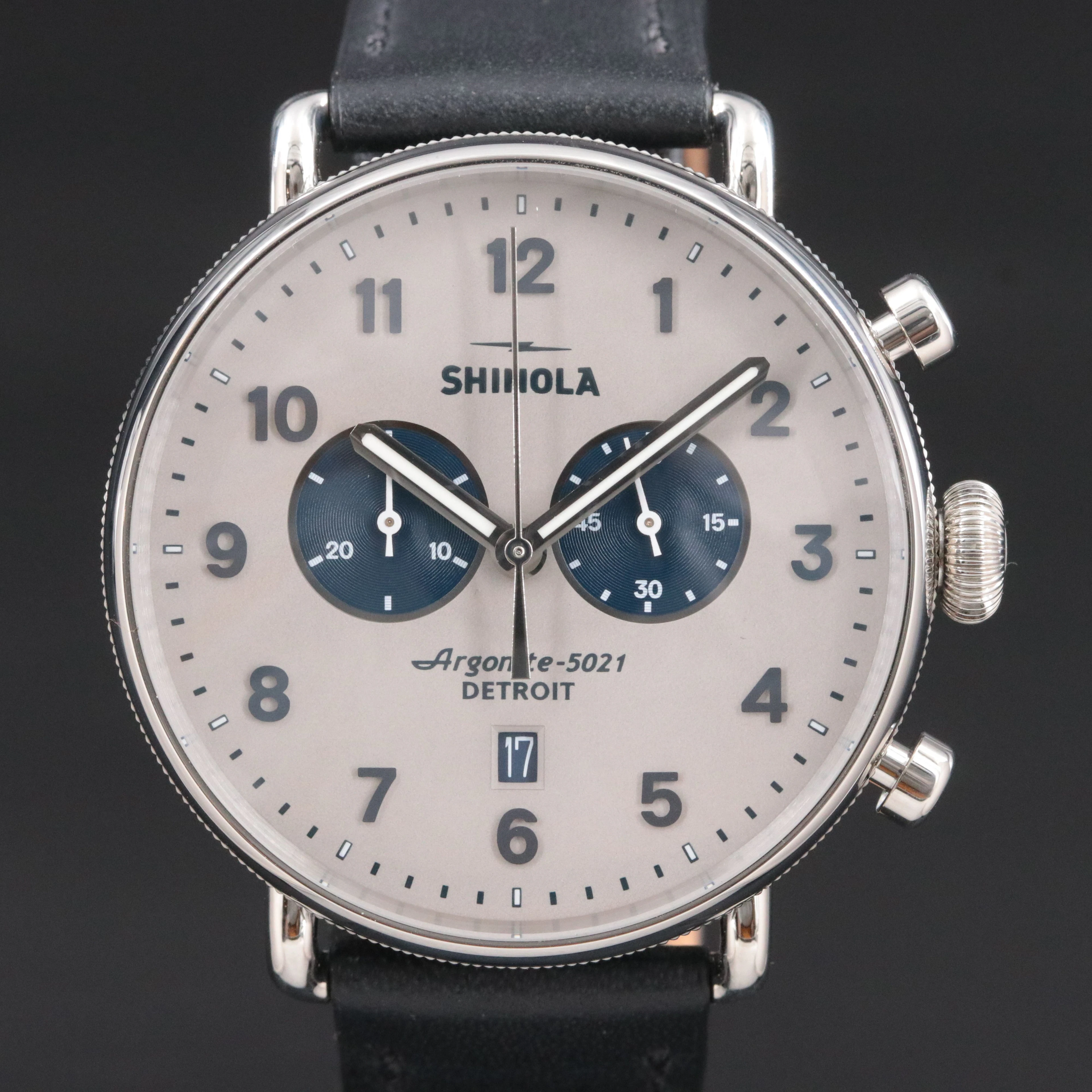Shinola Canfield Chronograph 43mm Quartz Watch SO120065285