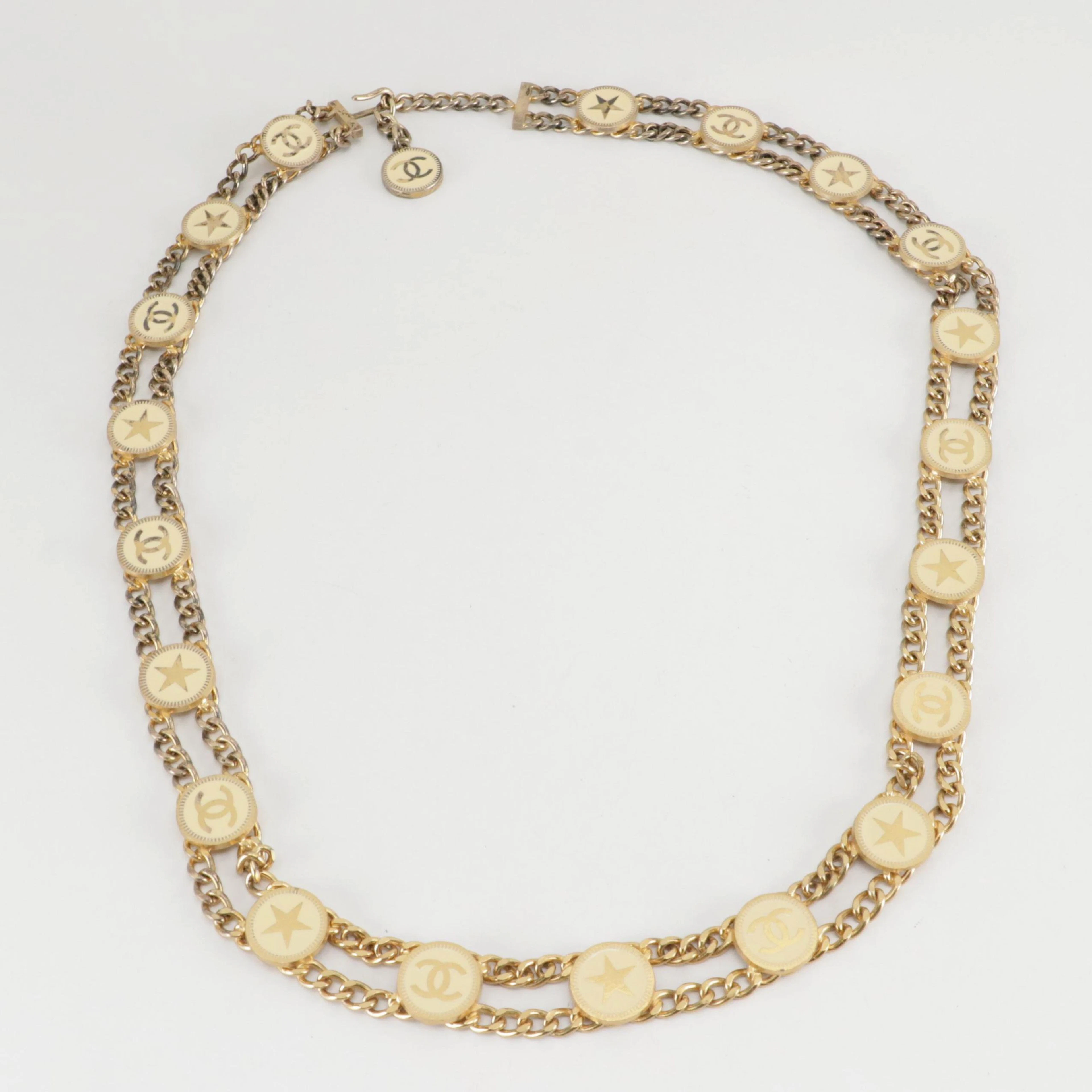 Chanel Star and Coco Mark Interlocking CC Chain-Link Belt