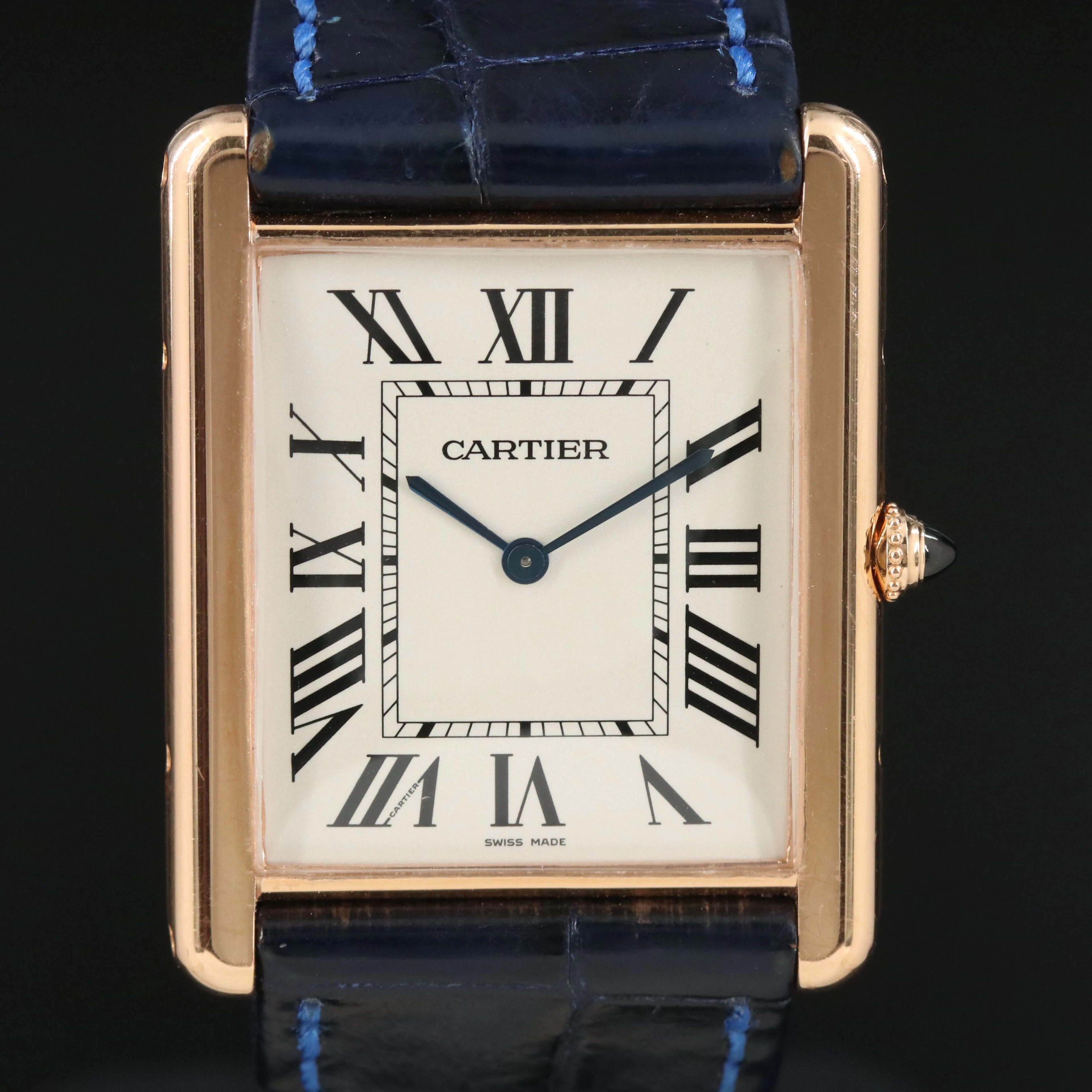 Cartier Tank Louis XL 18K Mécanique Watch ref.3280