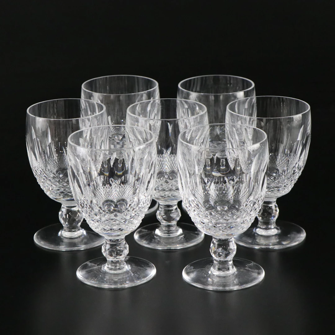 Waterford Crystal "Colleen" Short Stem Water Goblets