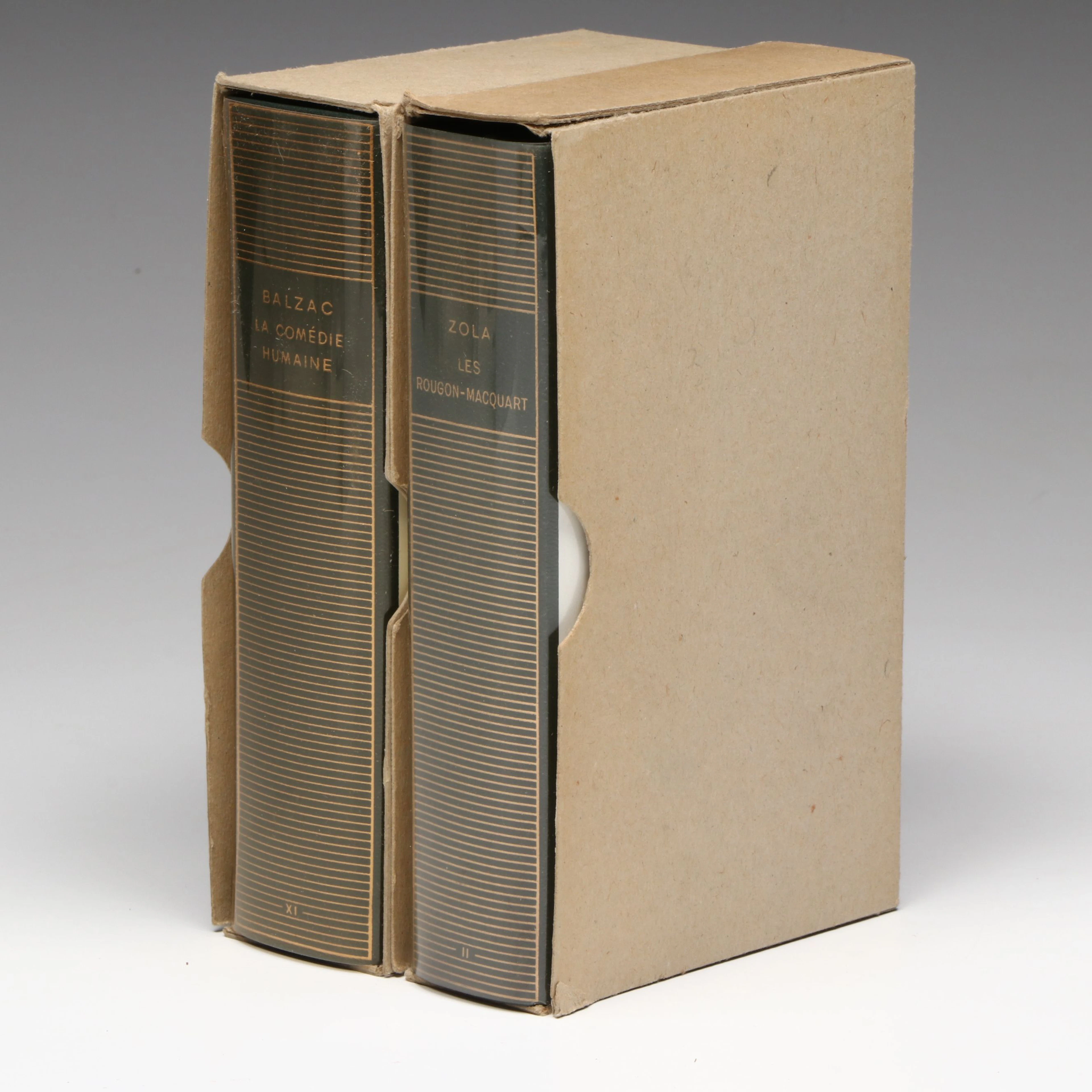"Les Rougon-Macquart" by Émile Zola and "La Comédie humaine" by Honoré