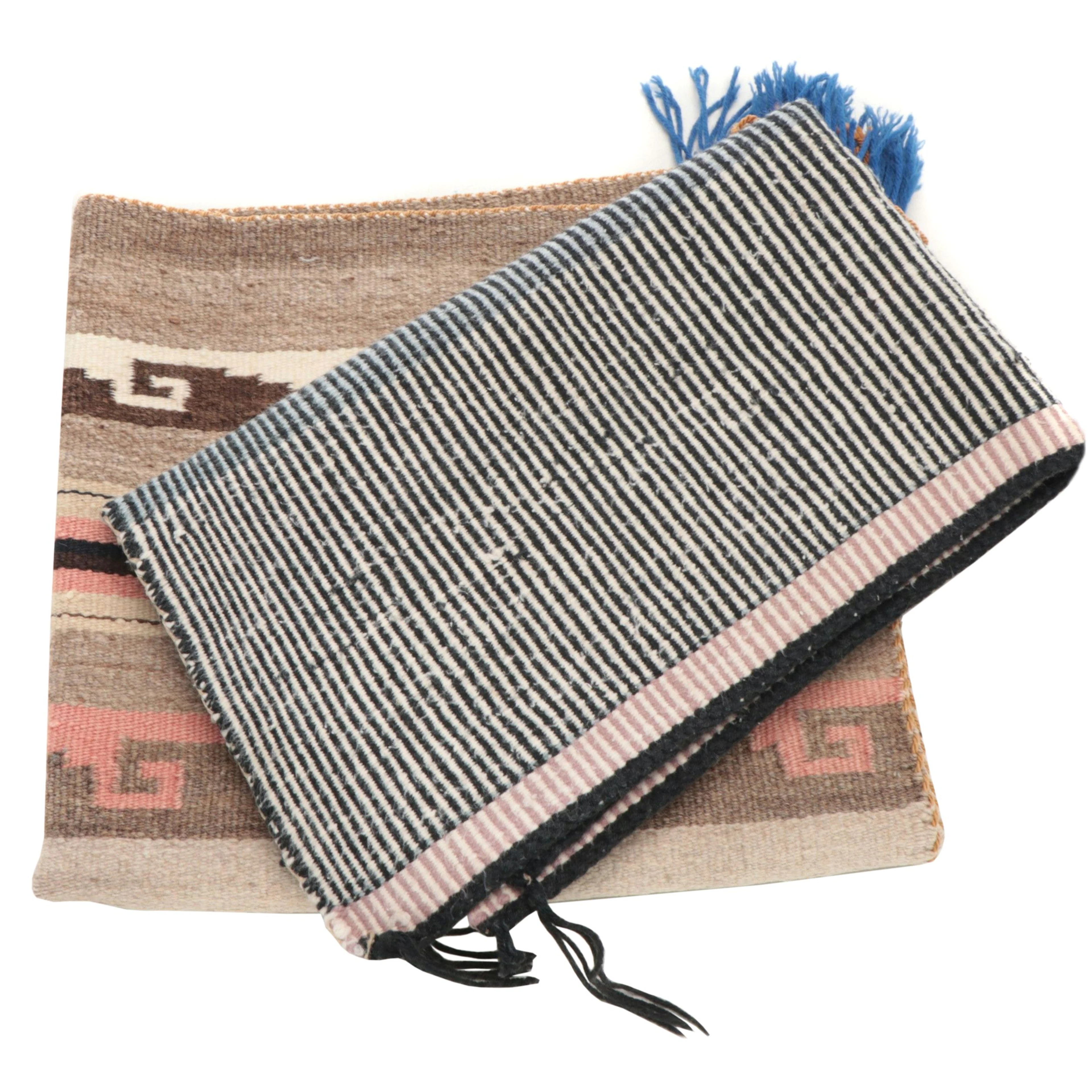 Handwoven Southwest Style Accent Rugs