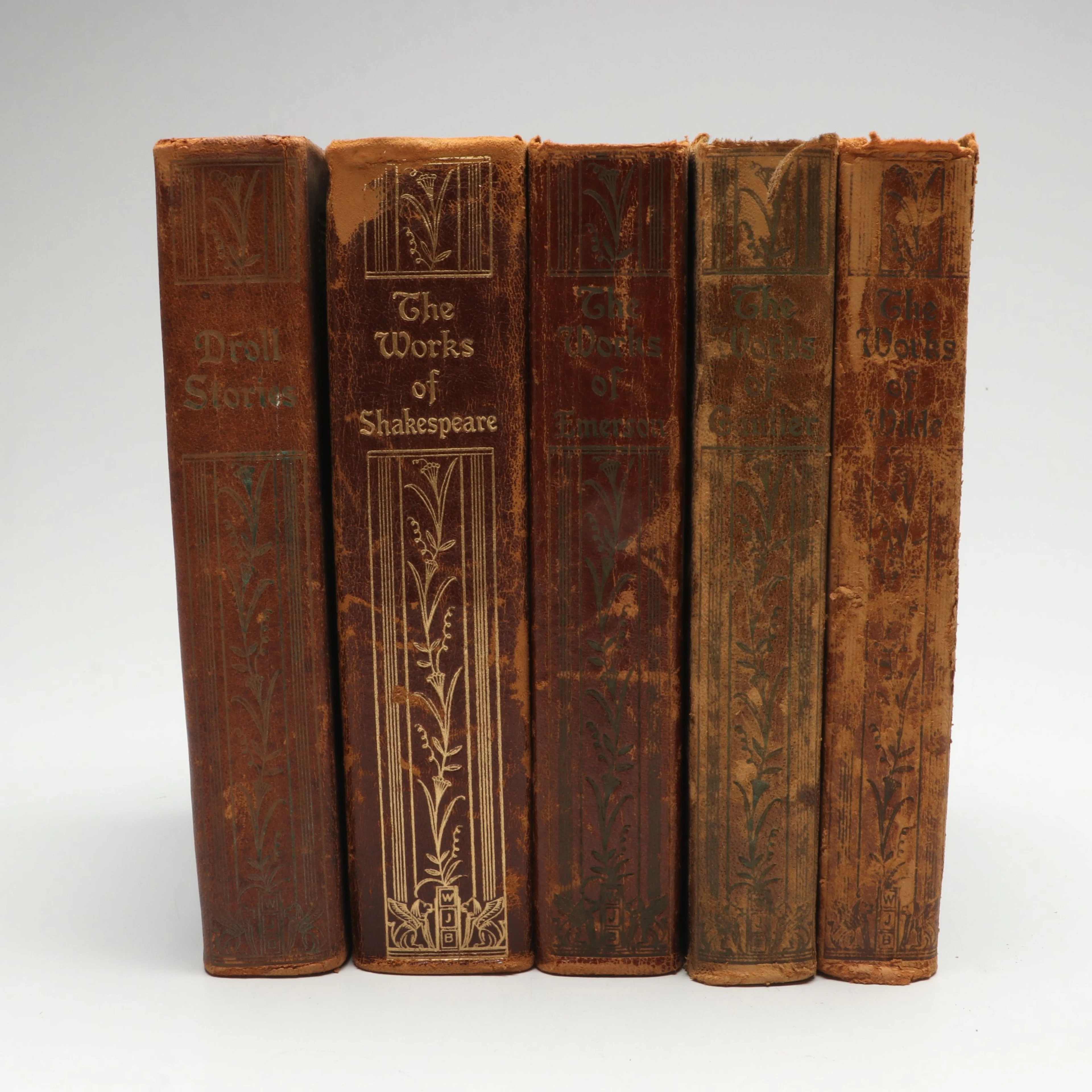 Leather Bound "The Works of Oscar Wilde" and More Anthologies
