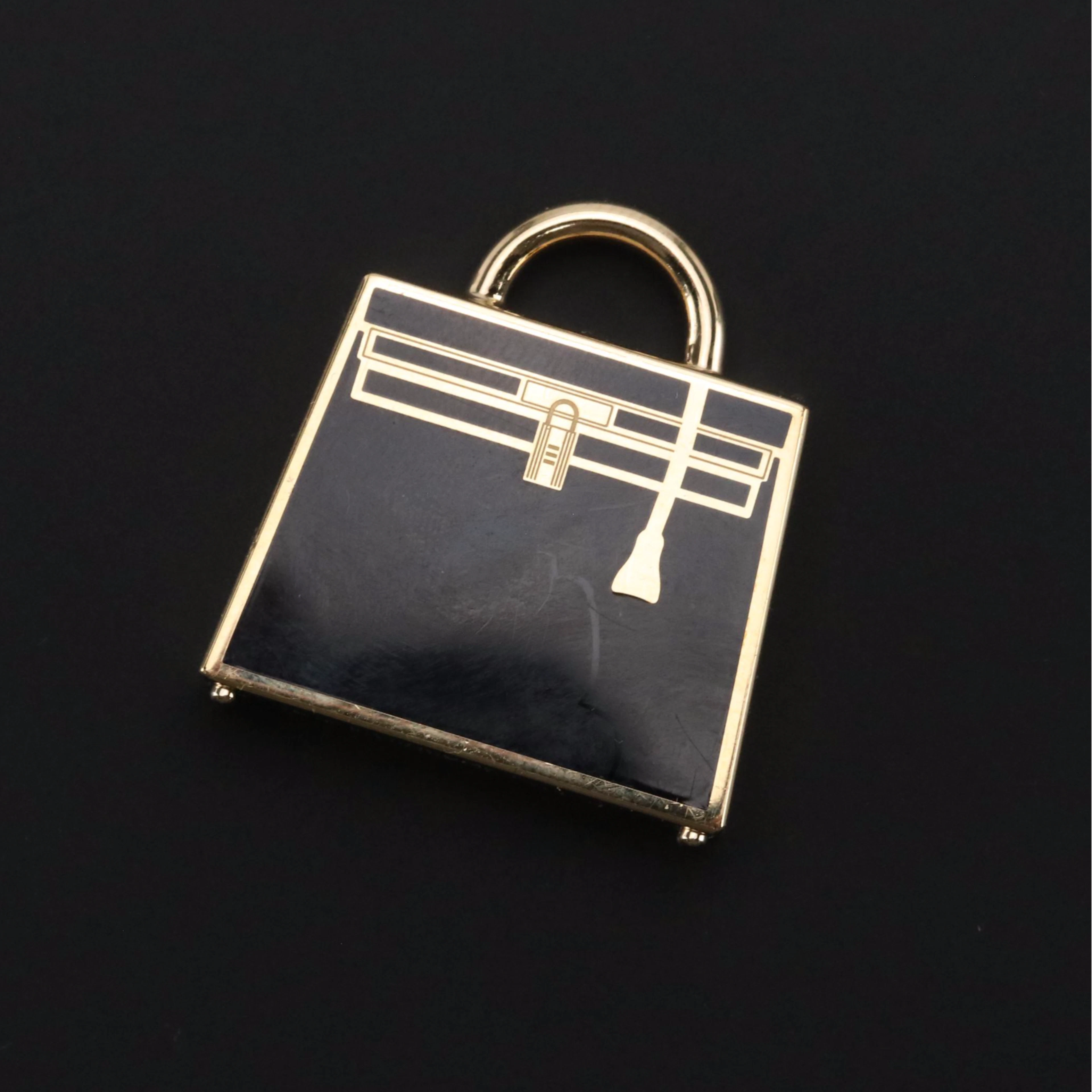 Hermès Curiosite Kelly Charm/Pendant with Box