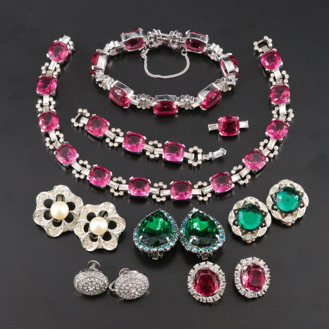 Joseph Mazer, Hattie Carnegie and Sarah Coventry Featured in Costume Jewelry