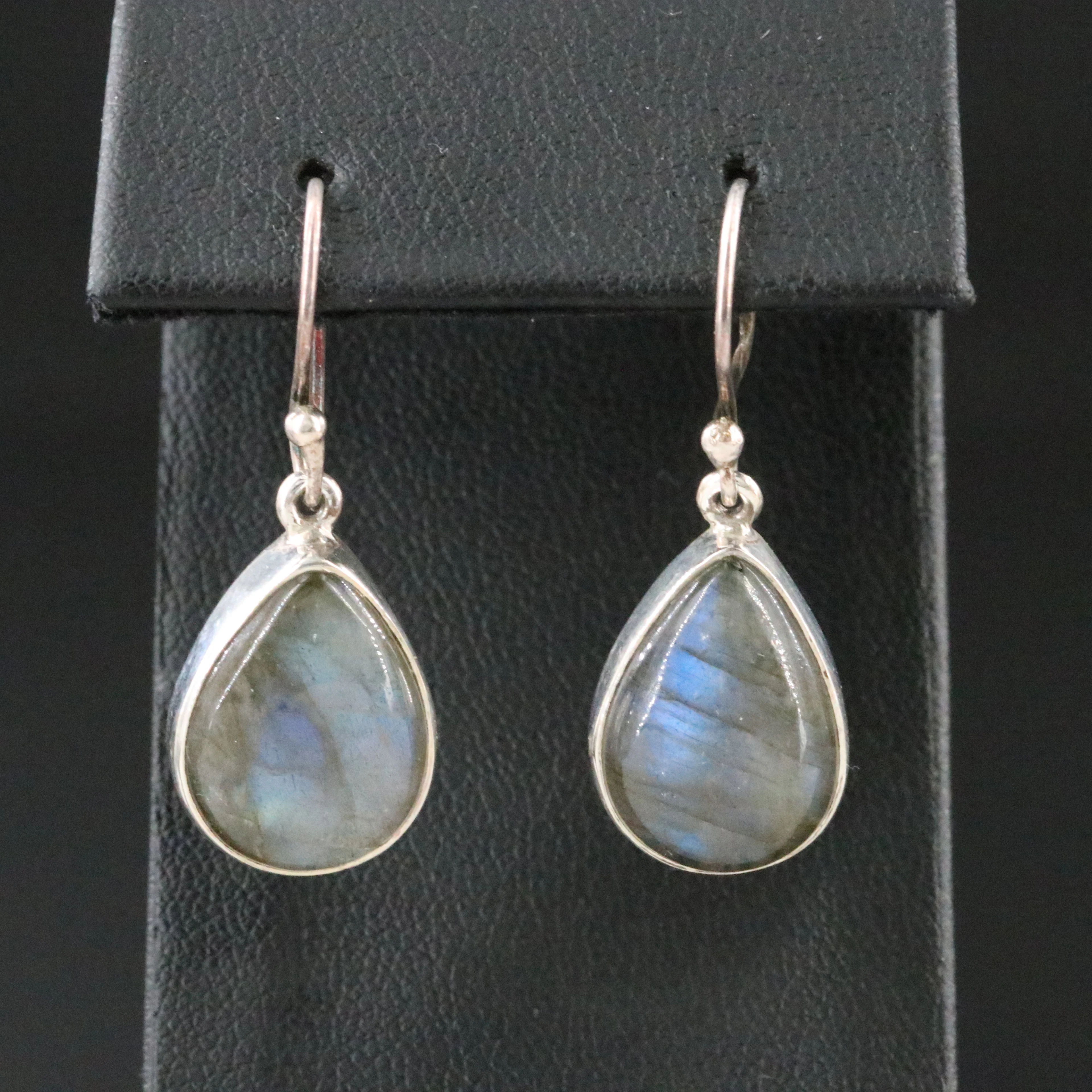 Sterling Labradorite Earrings