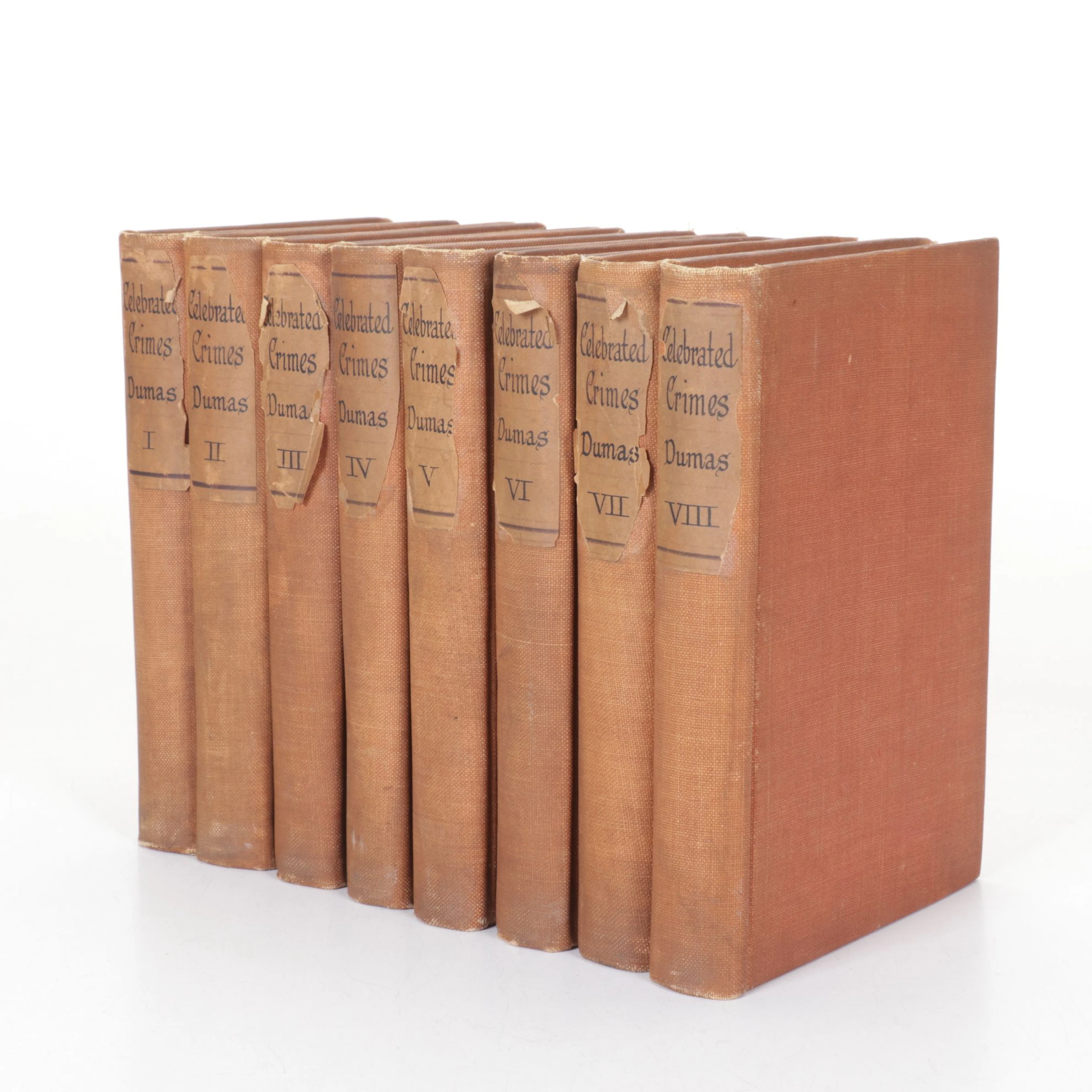 Buckner Library Edition "The Celebrated Crimes of History" by Alexandre Dumas