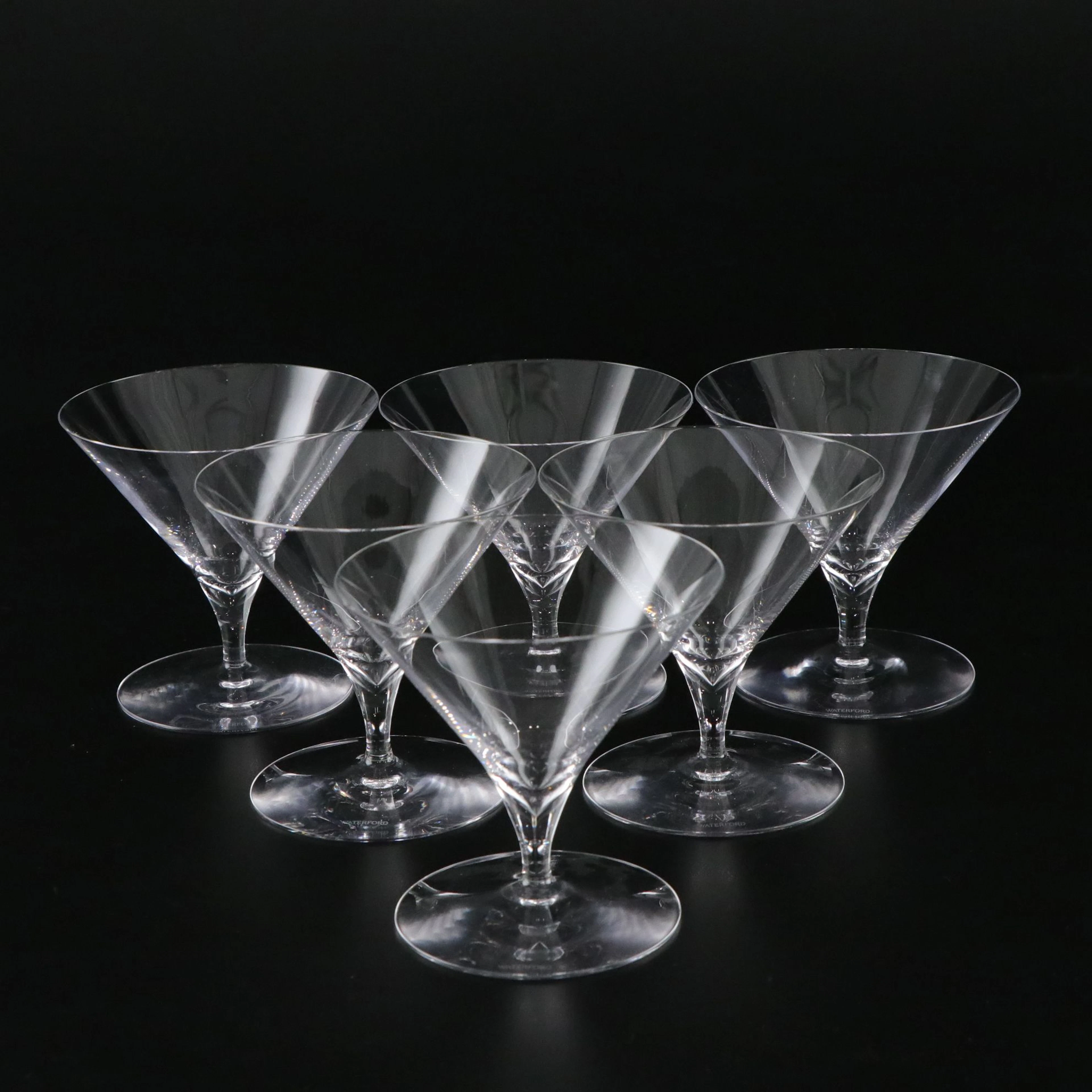 Waterford Crystal "Elegance" Martini Glasses