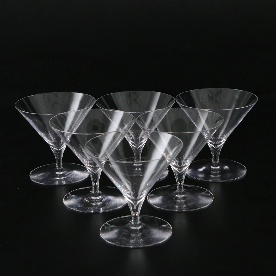 Waterford Crystal "Elegance" Martini Glasses