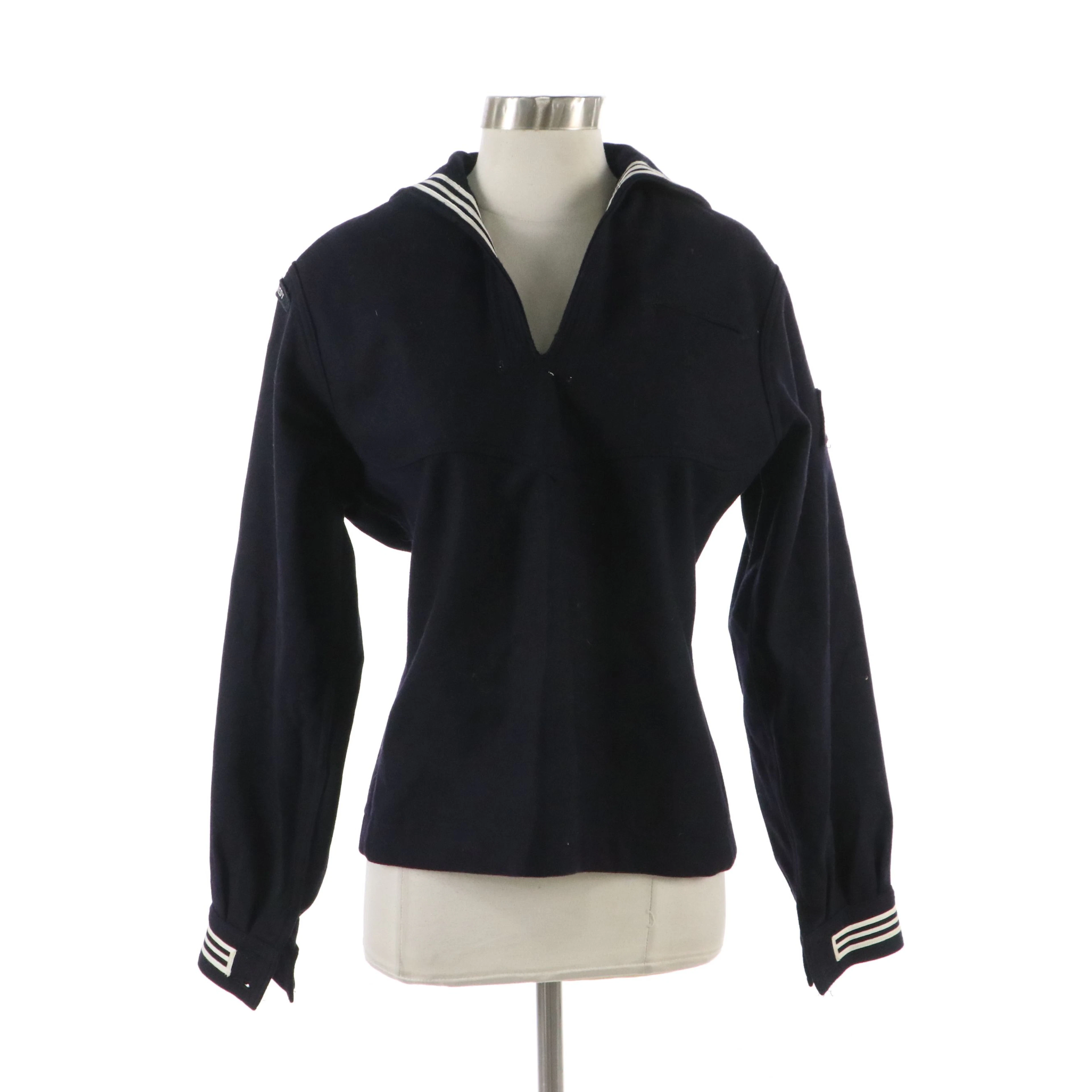 Vietnam Era USN Blue Dress Jumper