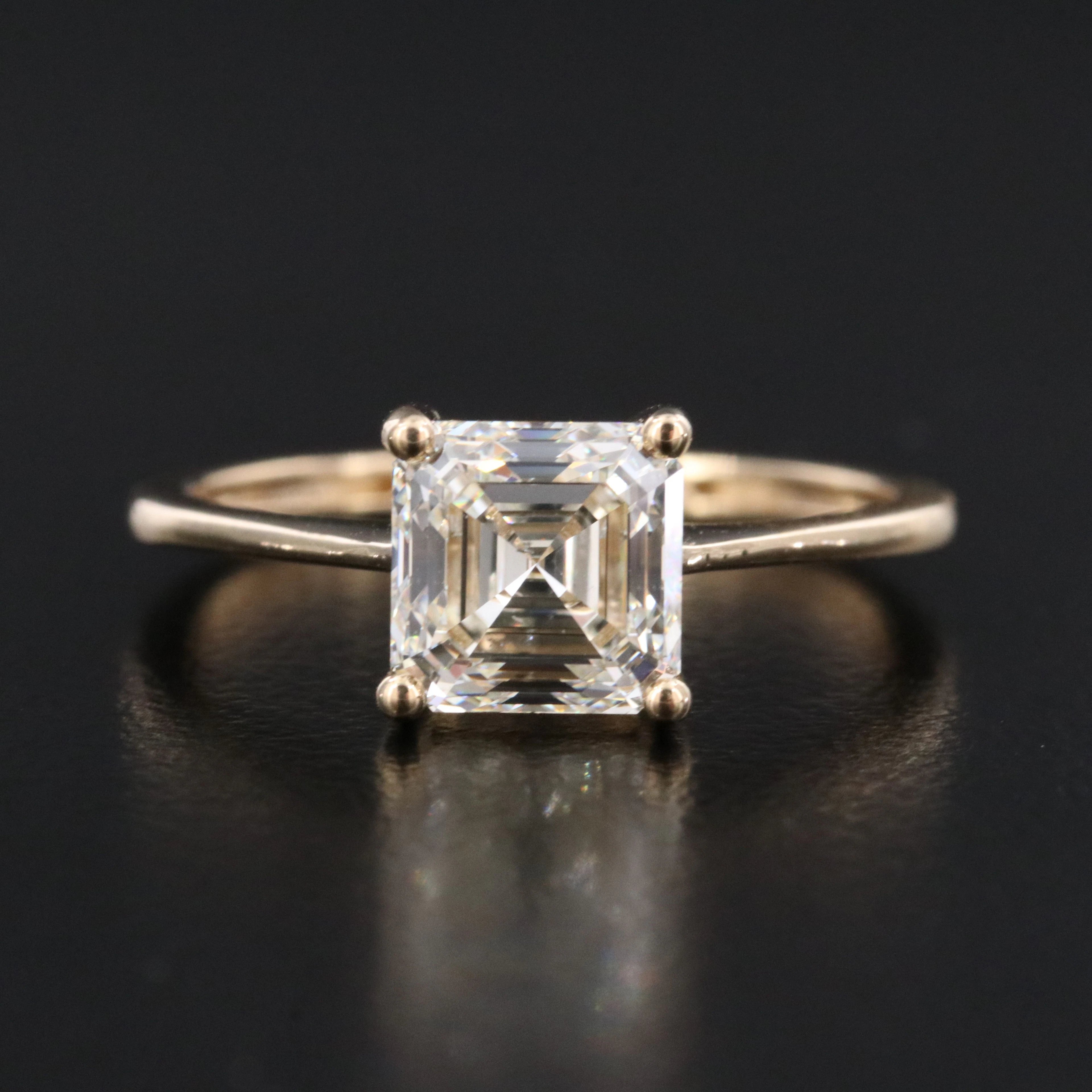 14K 1.81 CT Diamond Solitaire Ring