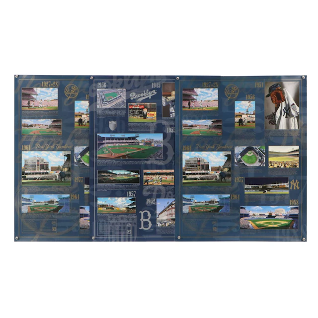 New York Yankees and Brooklyn Dodgers Historical Highlights Posters, 1996