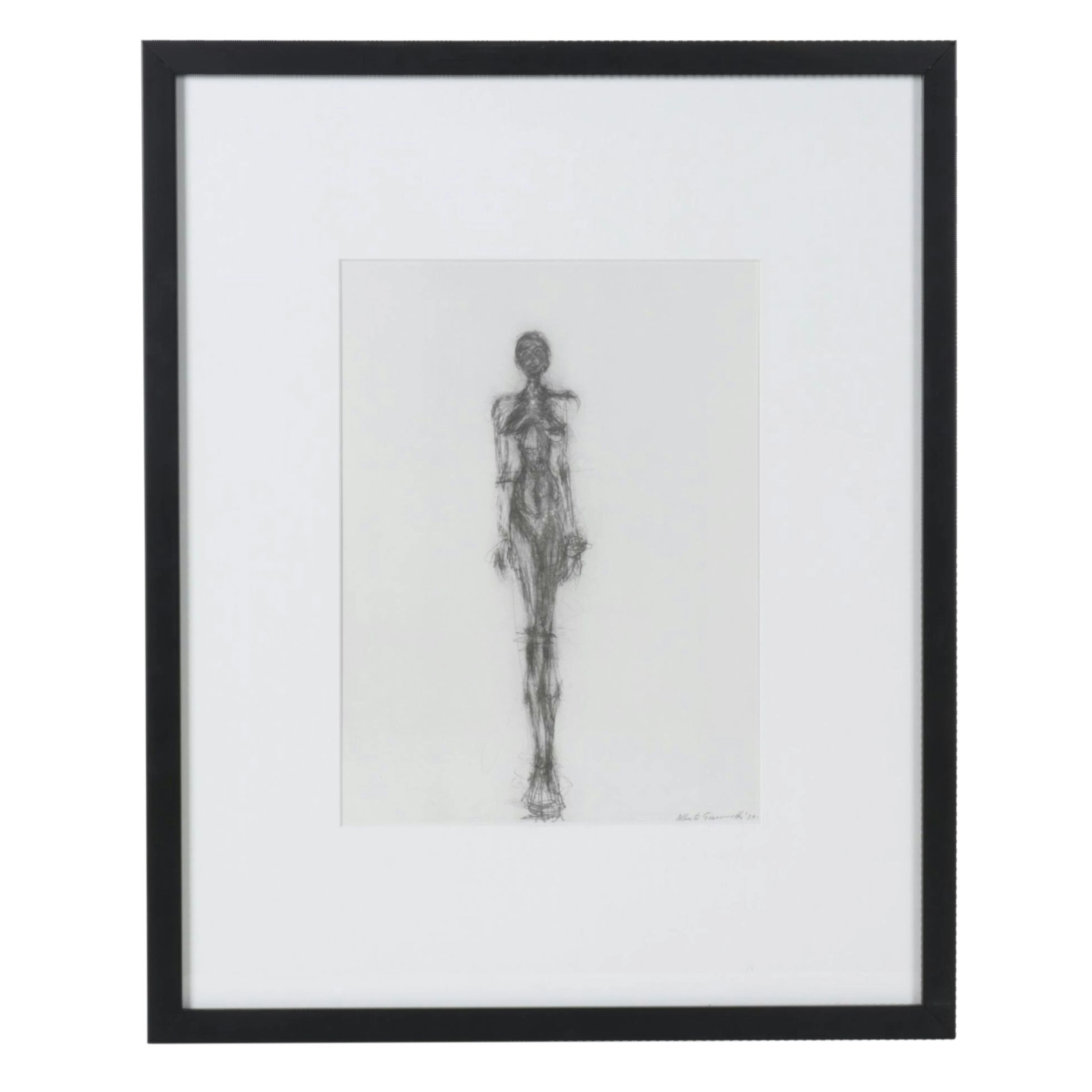 Lithograph After Alberto Giacometti for "Derrière le Miroir," 1971