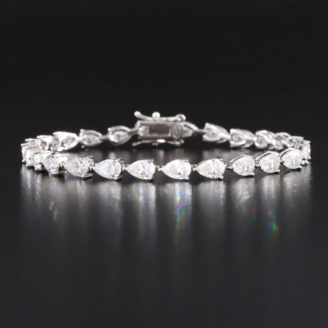 Sterling Moissanite Bracelet