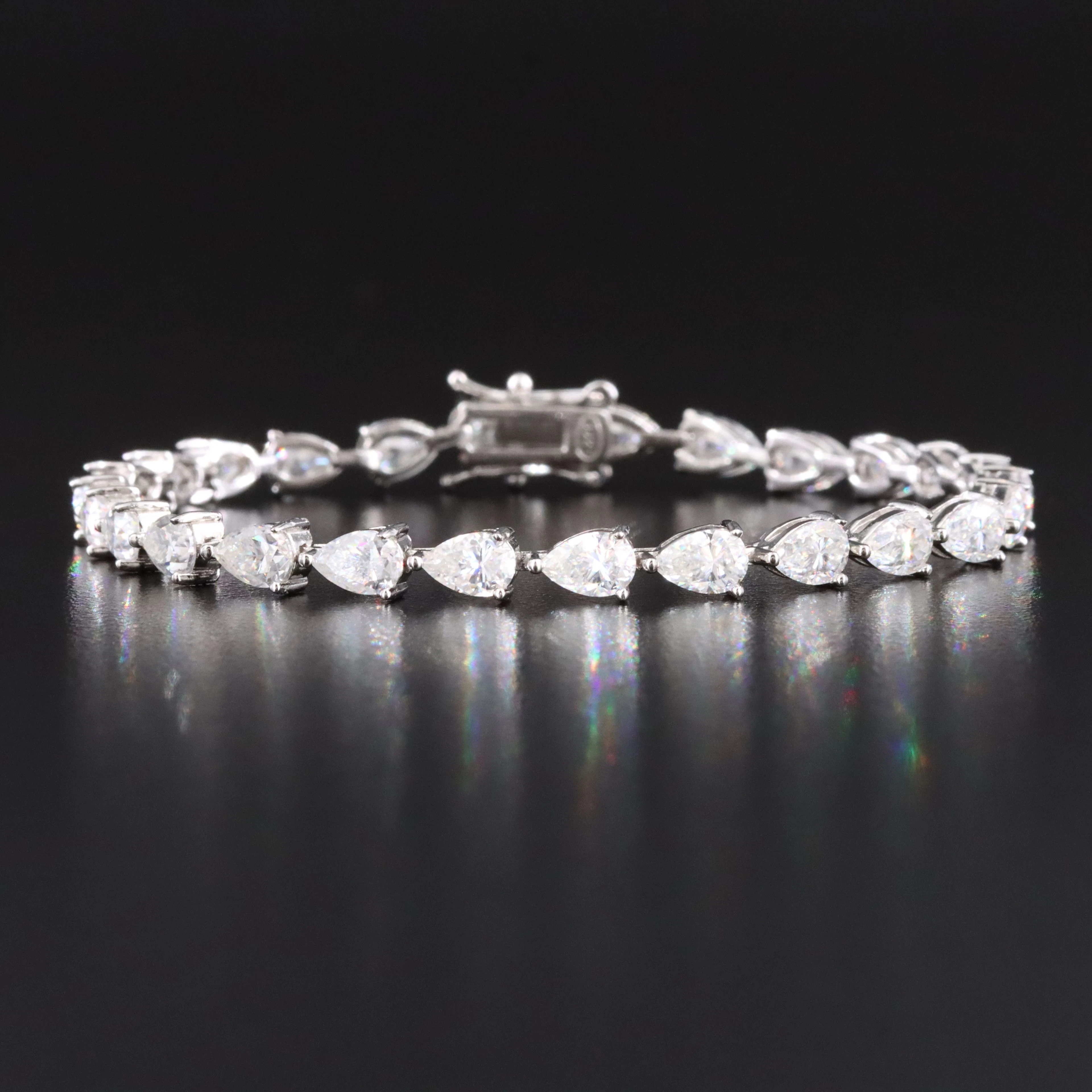 Sterling Moissanite Bracelet