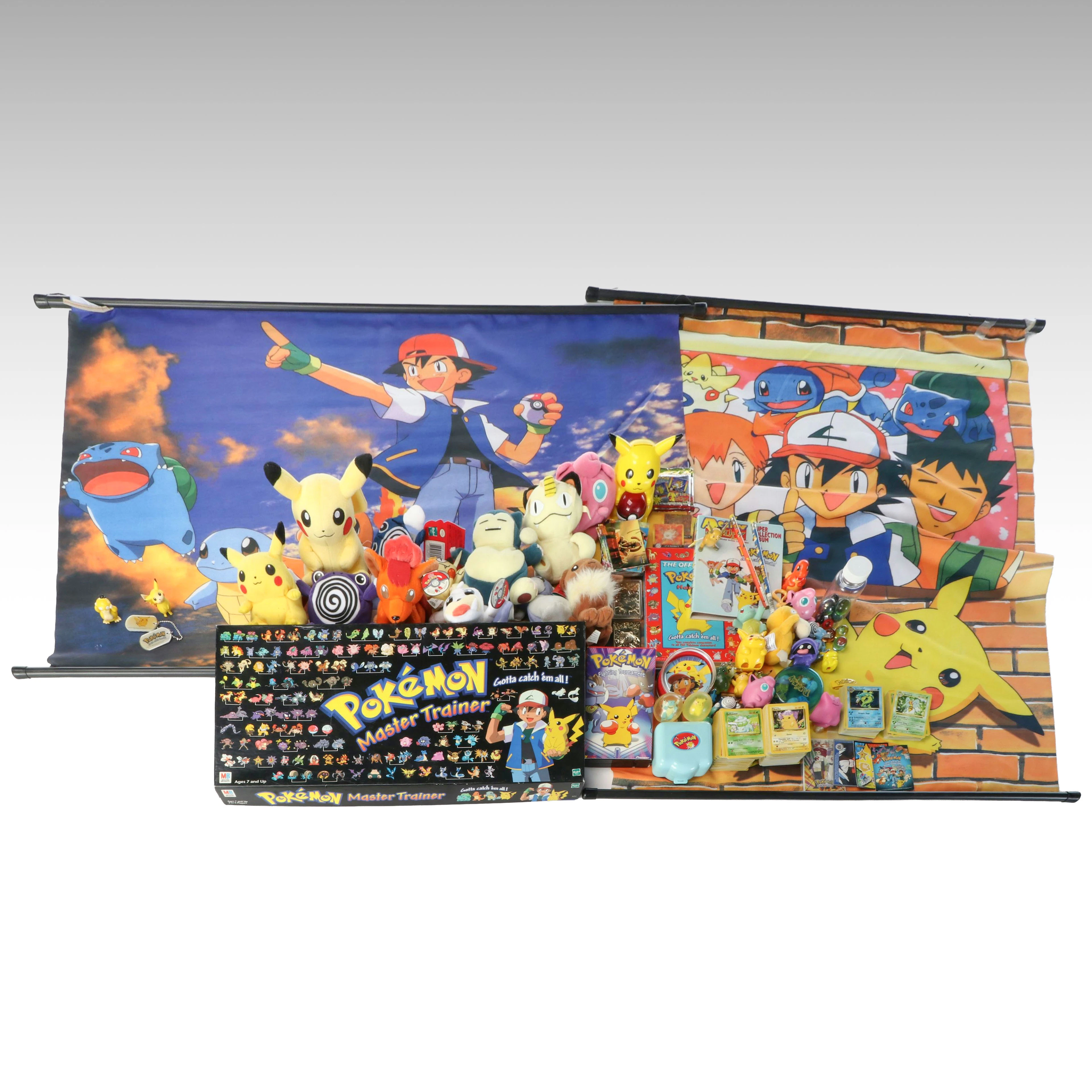 Nintendo Pokémon "Action Flipz" Card Packs with Plush Toys, More Collectibles