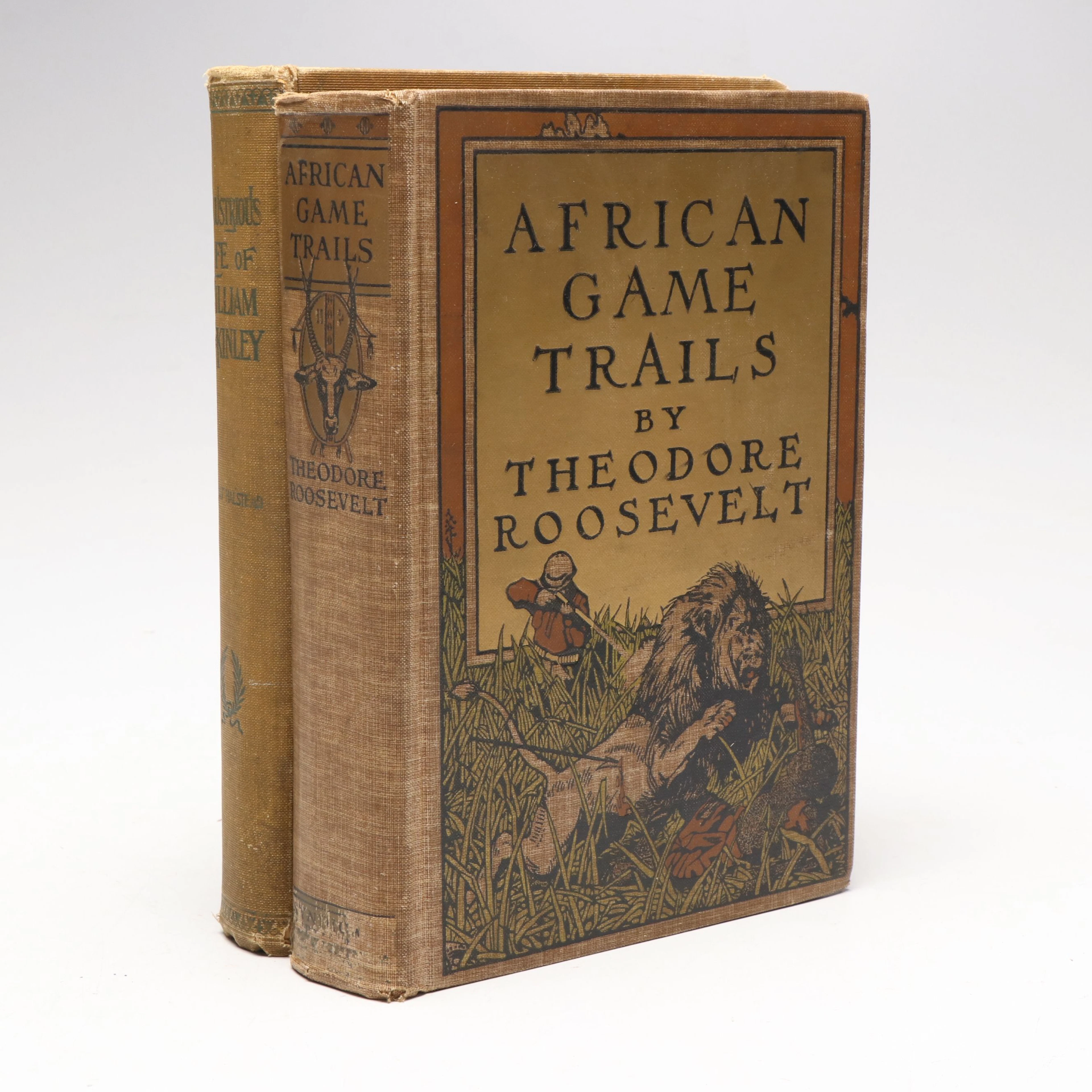Illustrated "African Game Trails" by Theodore Roosevelt and More