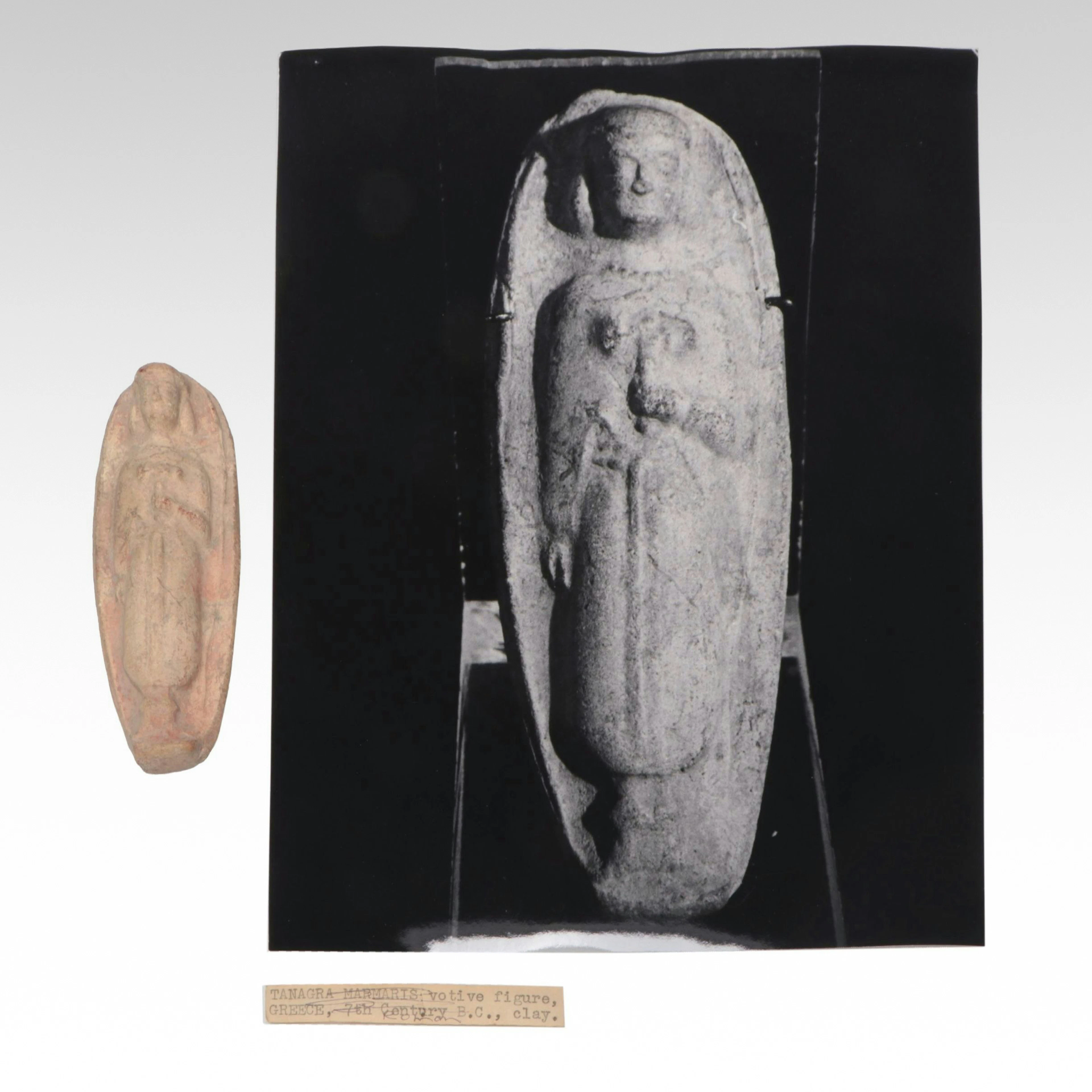 Roman Era Terracotta Votive Figure Plaque