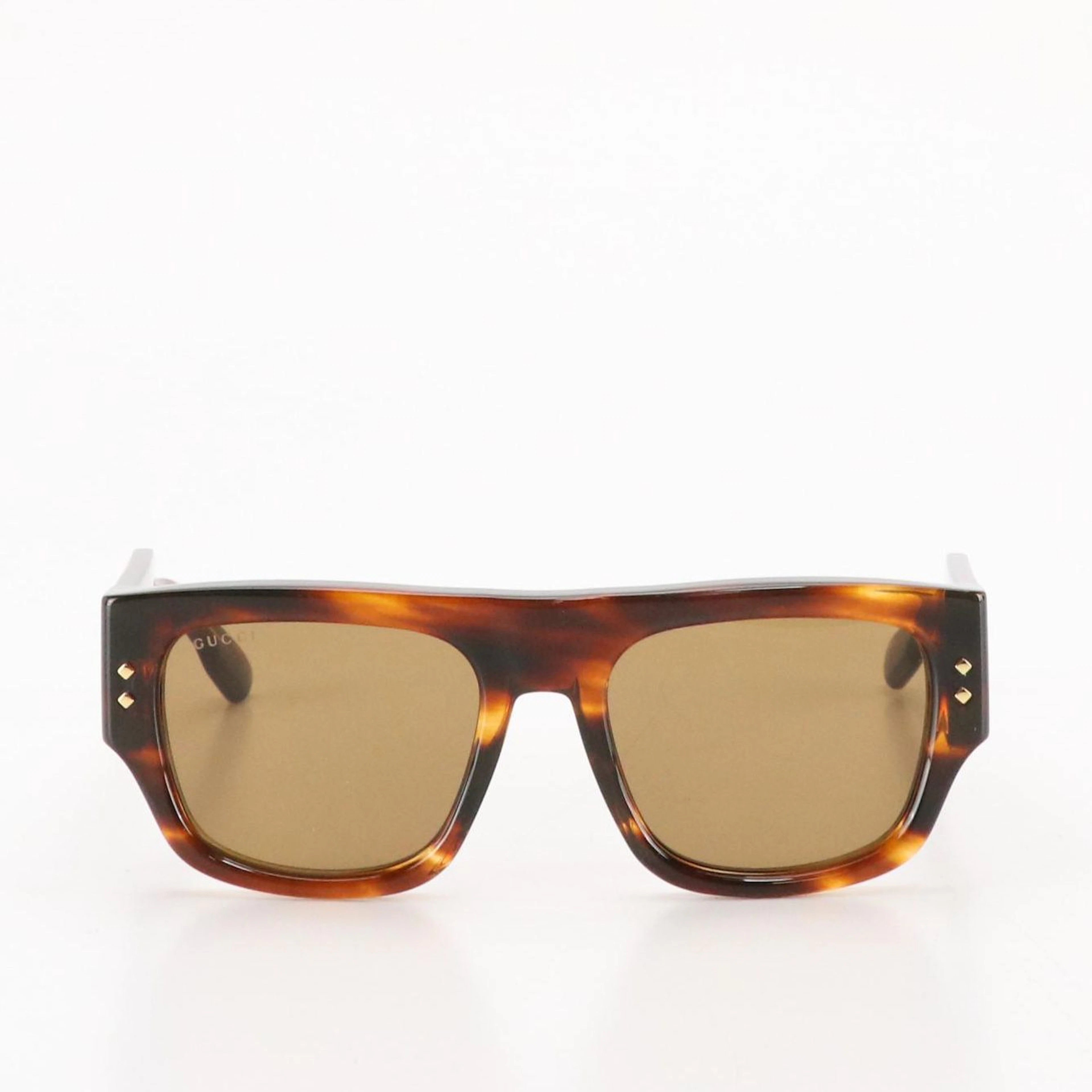 Gucci GG1311S Grey Ruthenium Aviator Sunglasses with Case