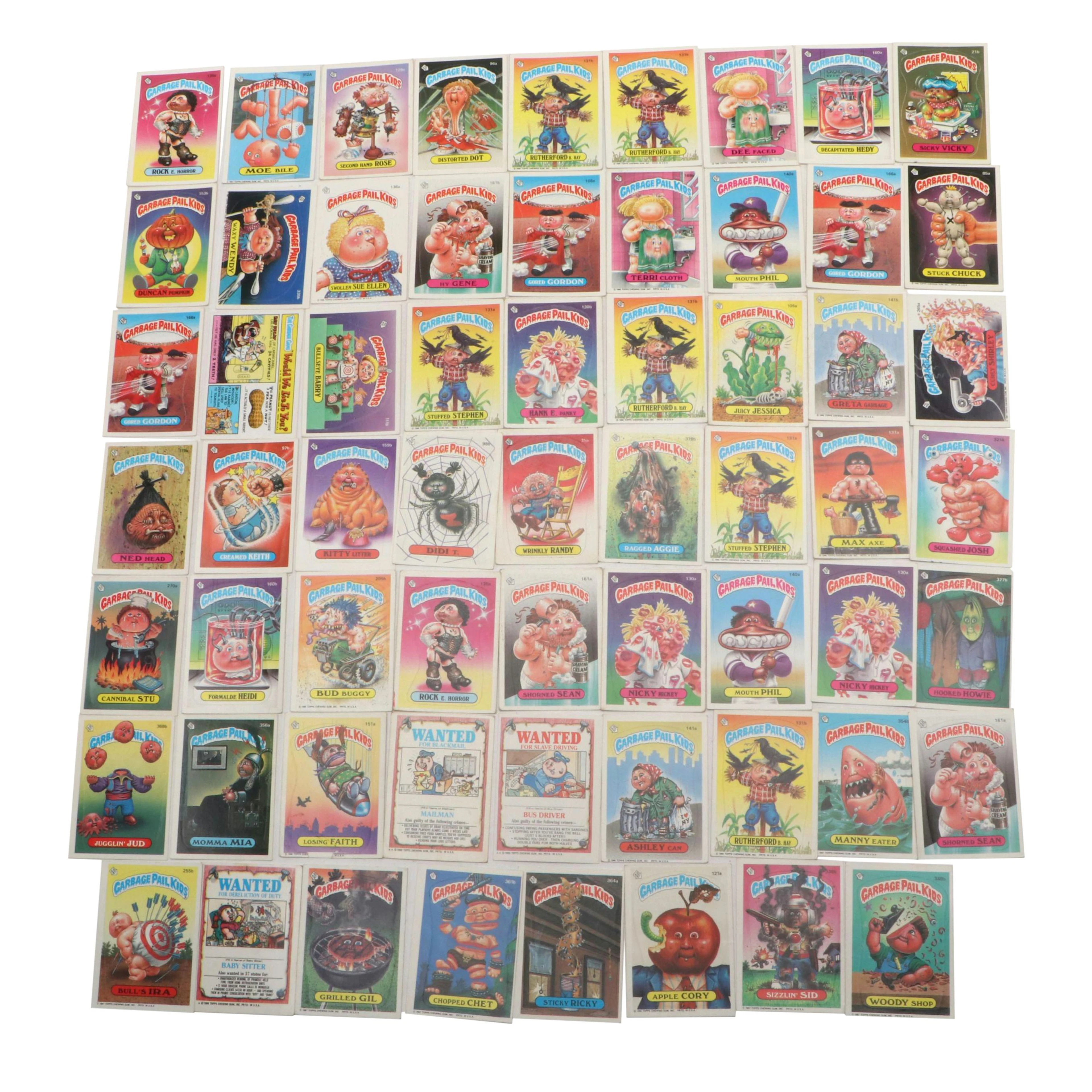 Topps Garbage Pail Kids Trading Cards, 1980s