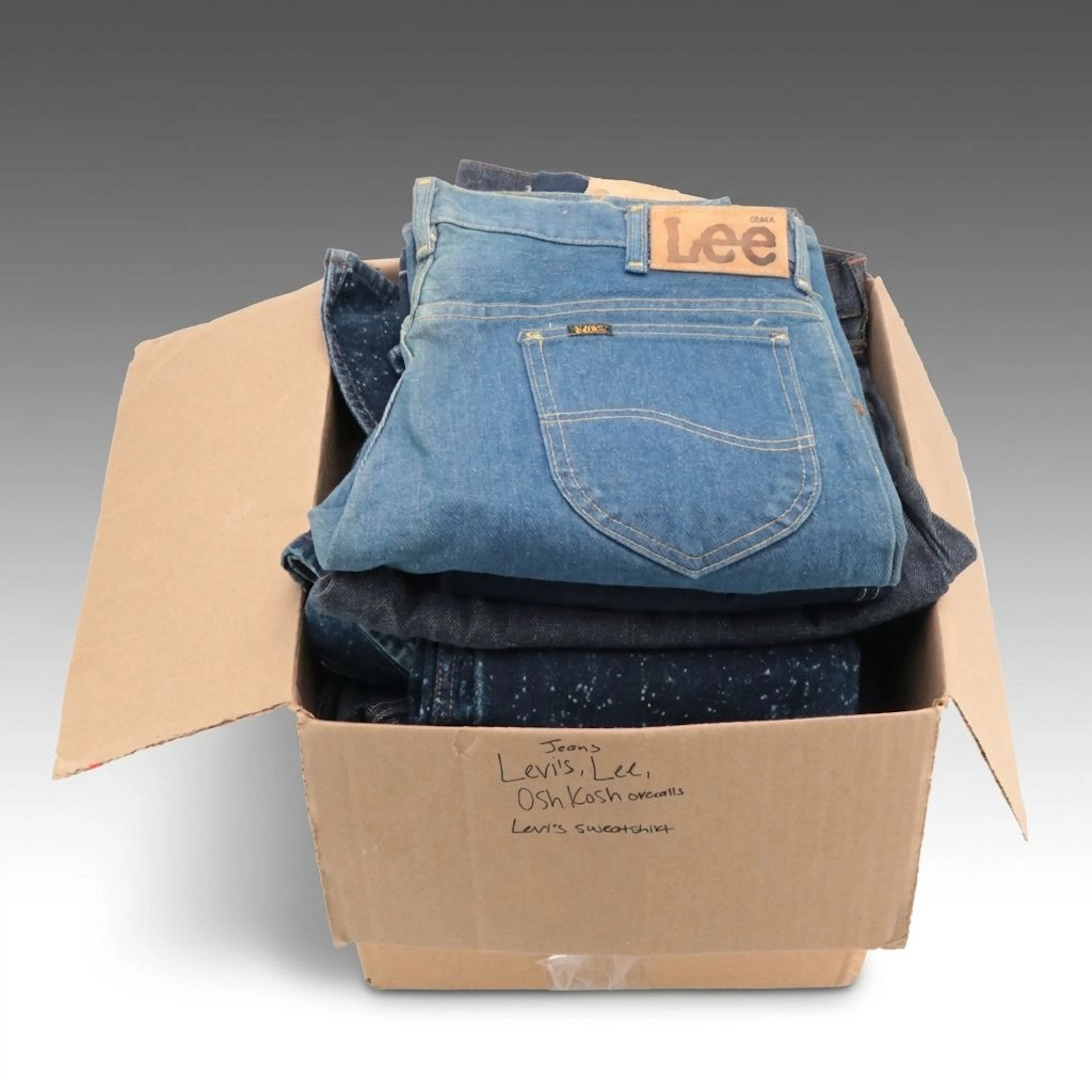 Vintage Deadstock Denim, Corduroy, and Sweatshirts, Levi's and More, 1970s