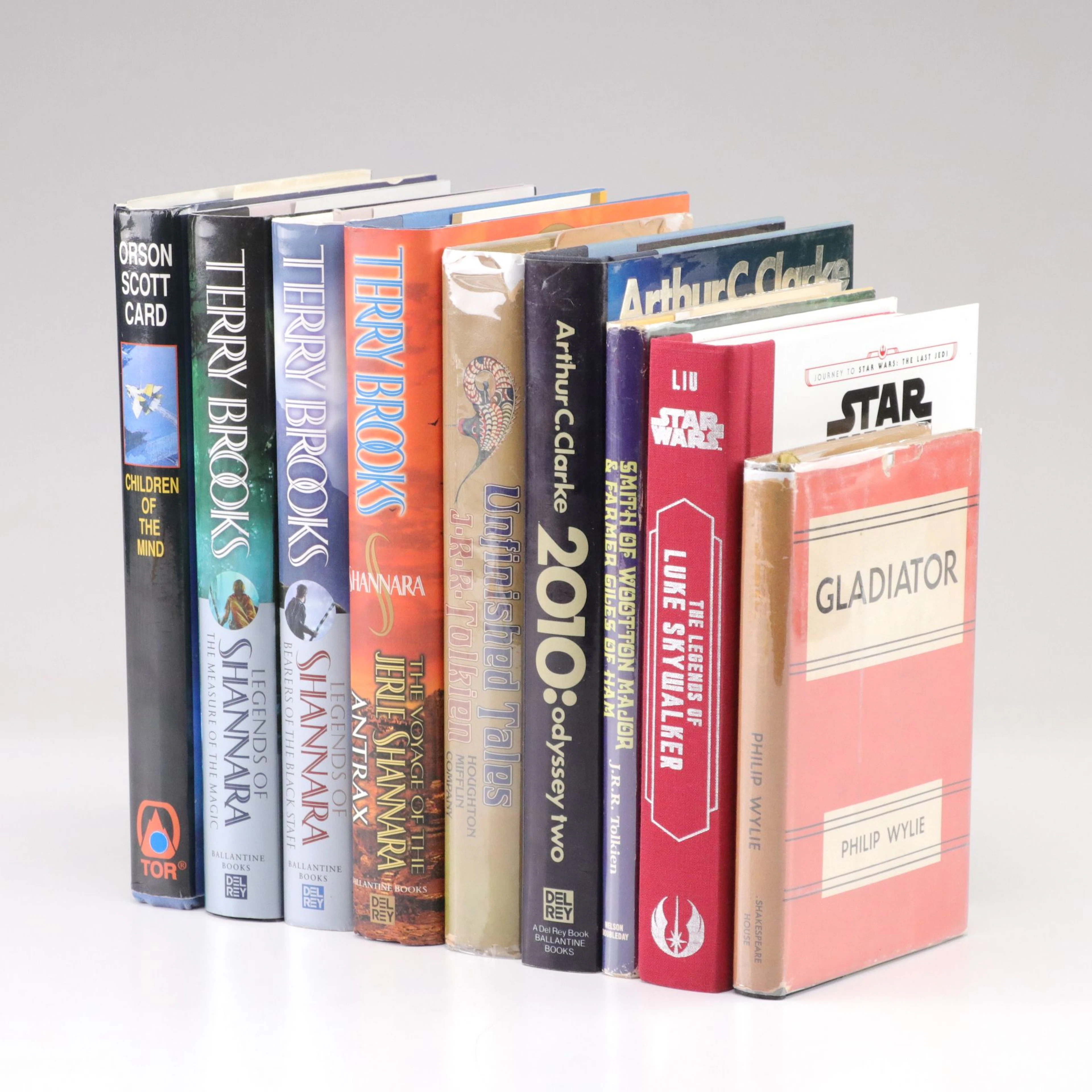 Unfinished Tales By J.R.R. Tolkien with Other Fiction & Science Fiction Books