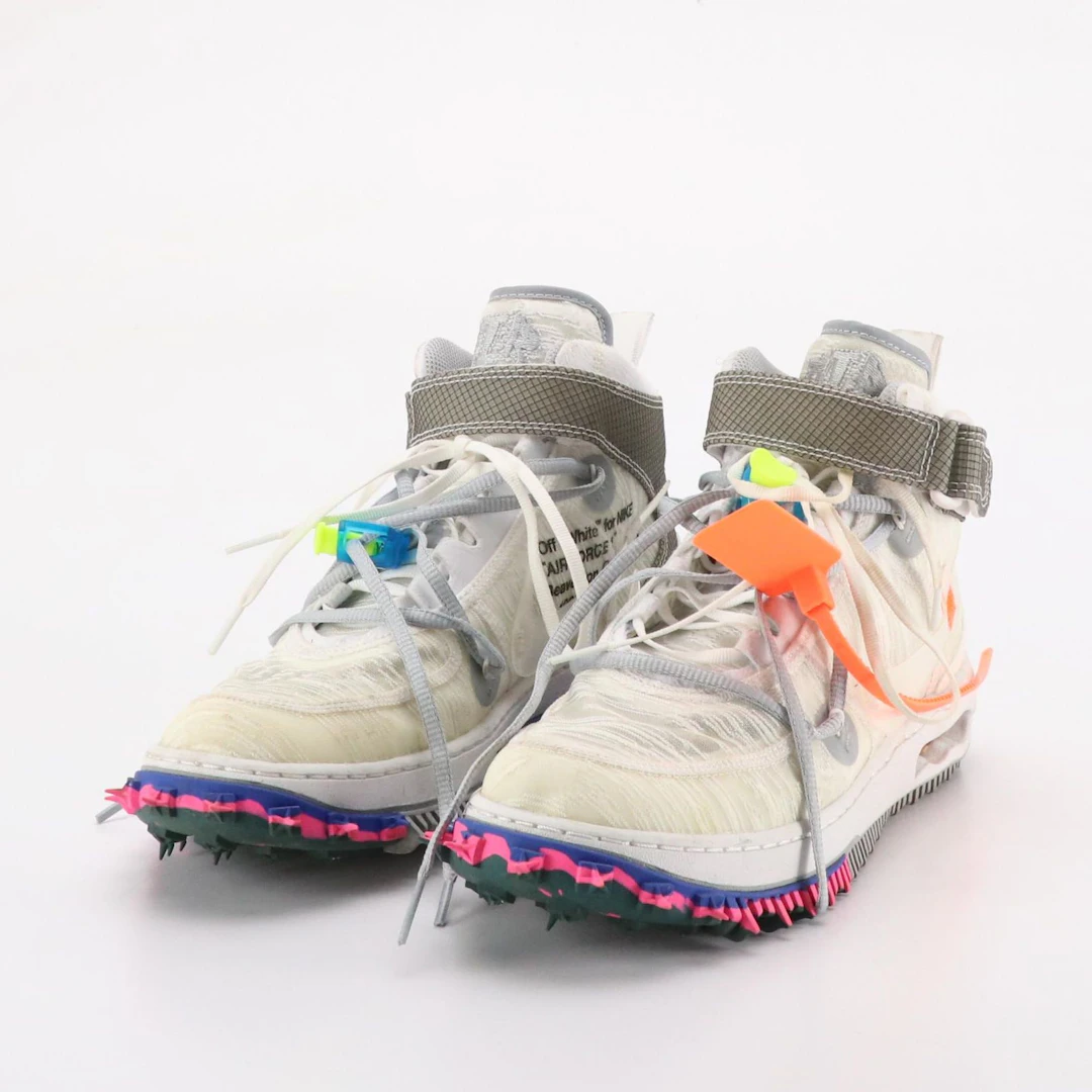 Men's Nike x Off-White Air Force 1 Mid Sneakers, With Box