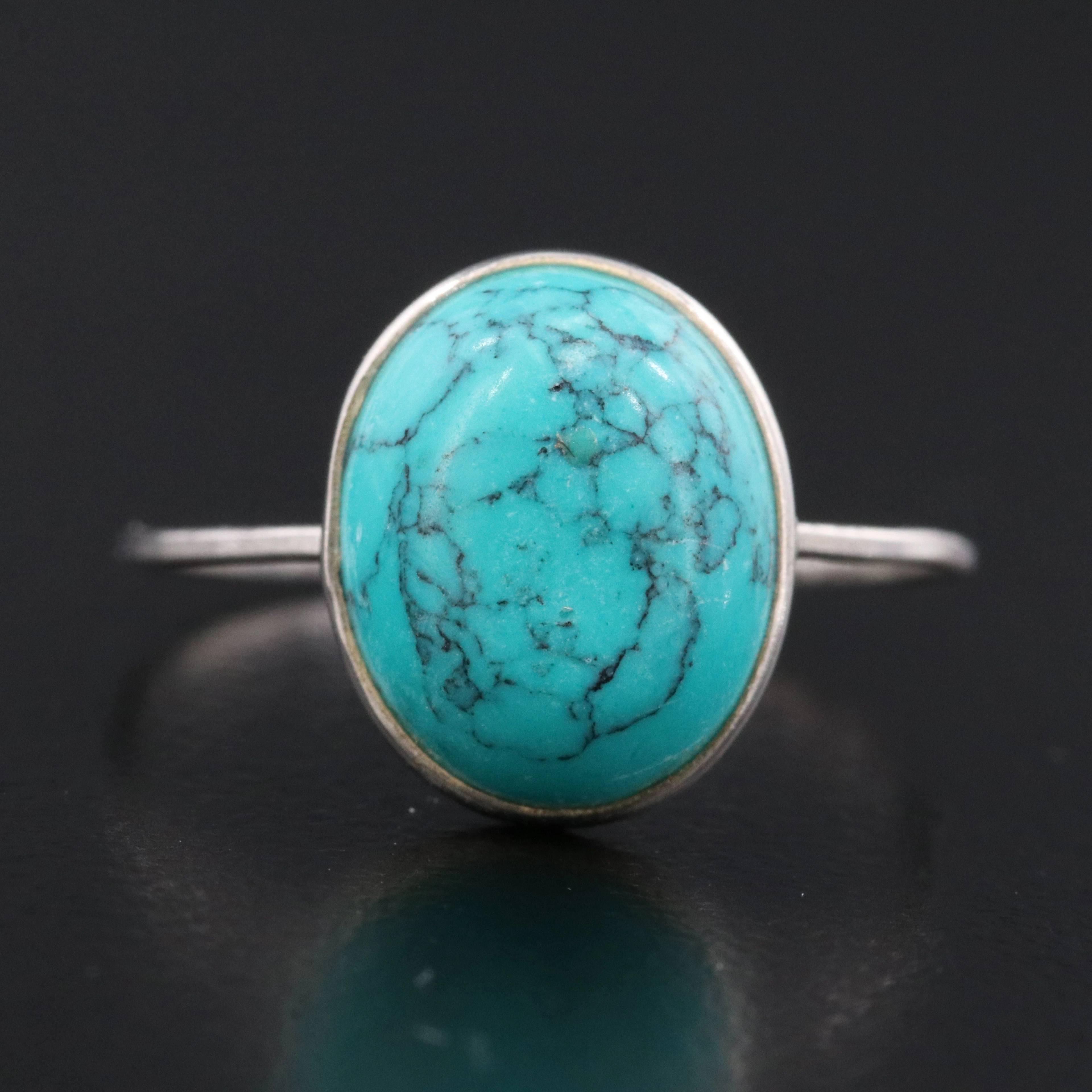 14K Howlite Ring