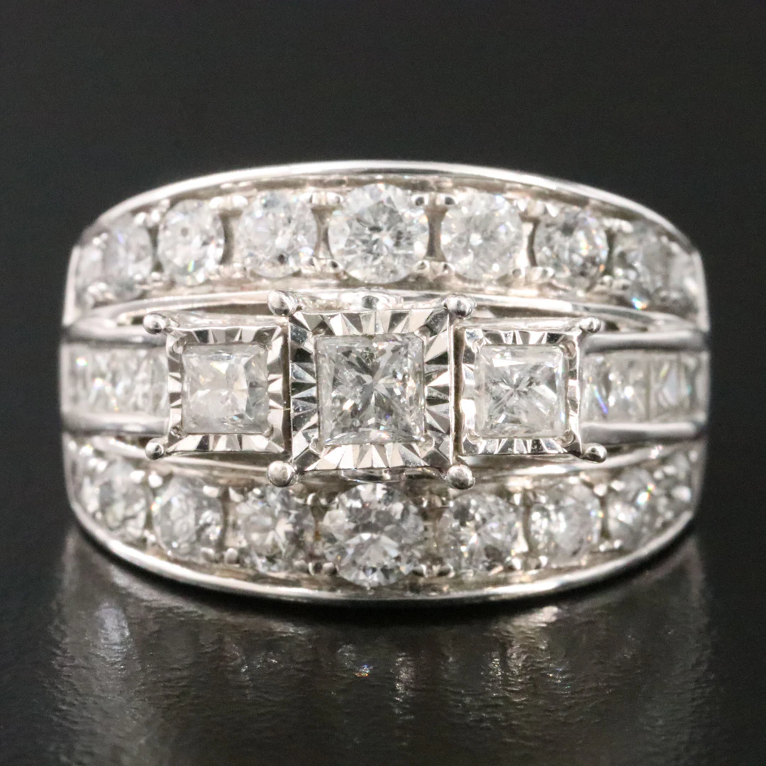 14K 2.49 CTW Diamond Ring