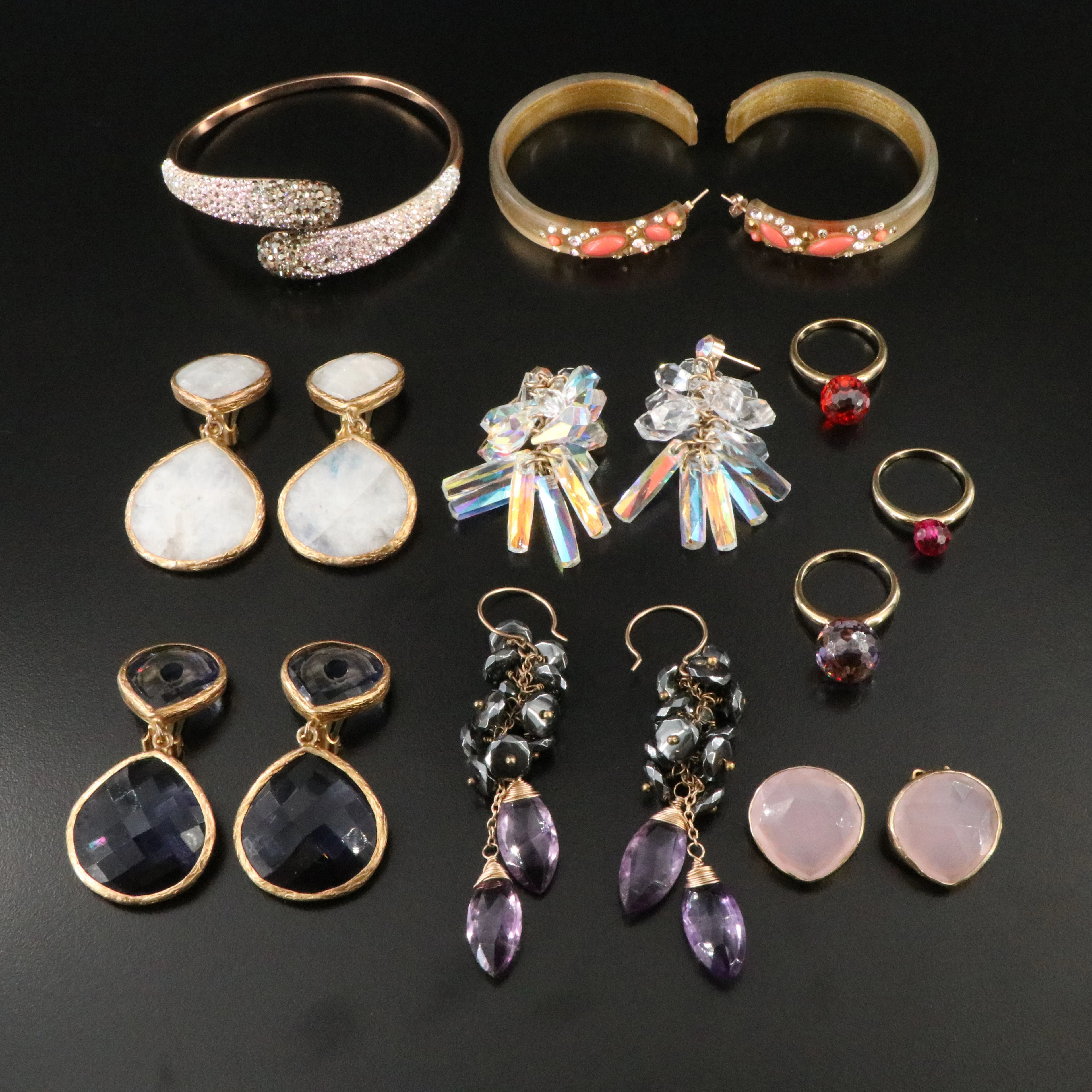 Swarovski, Henri Bendel and Moonstone Featured in Jewelry