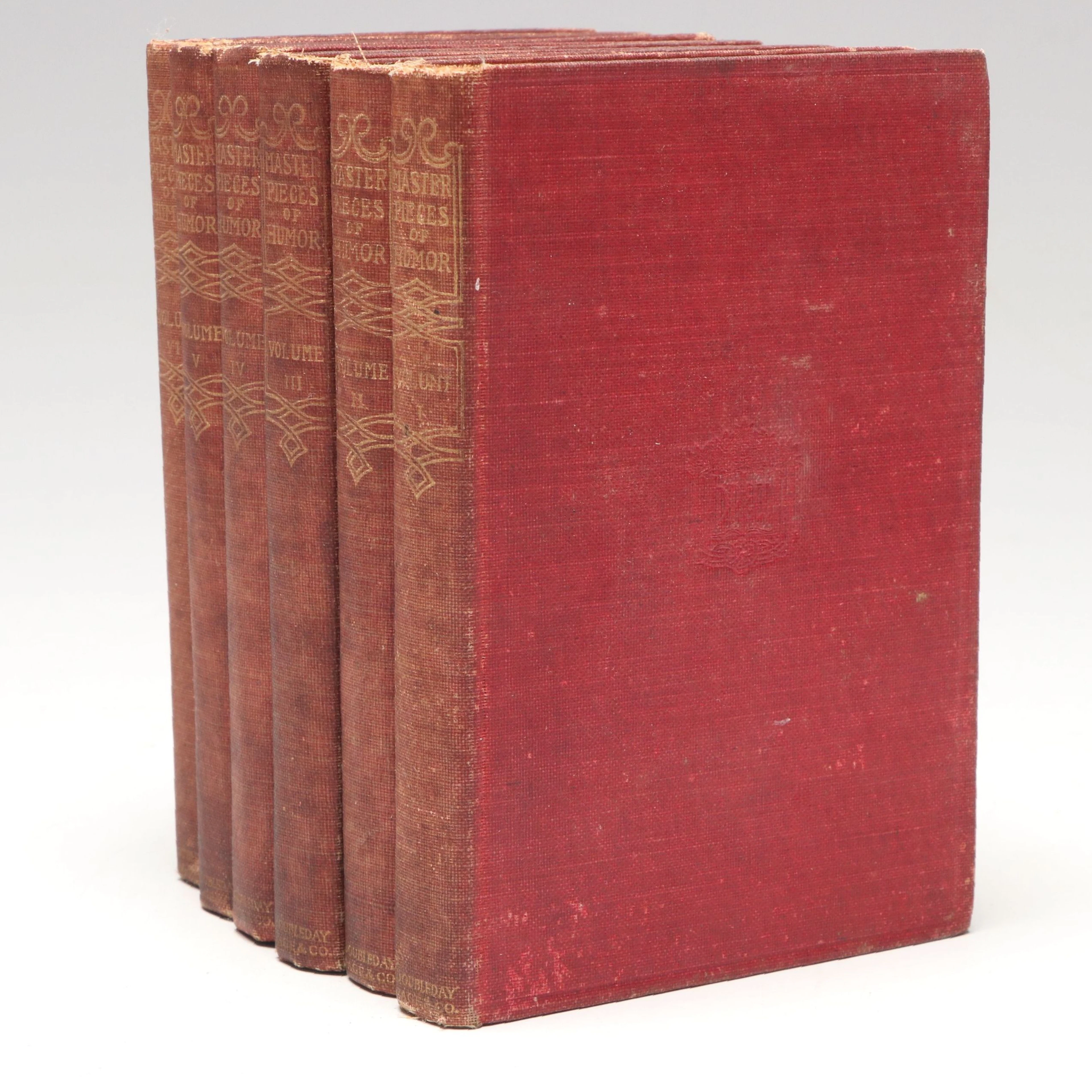 "Little Masterpieces of American Wit and Humor" Complete Six-Volume Set, 1903
