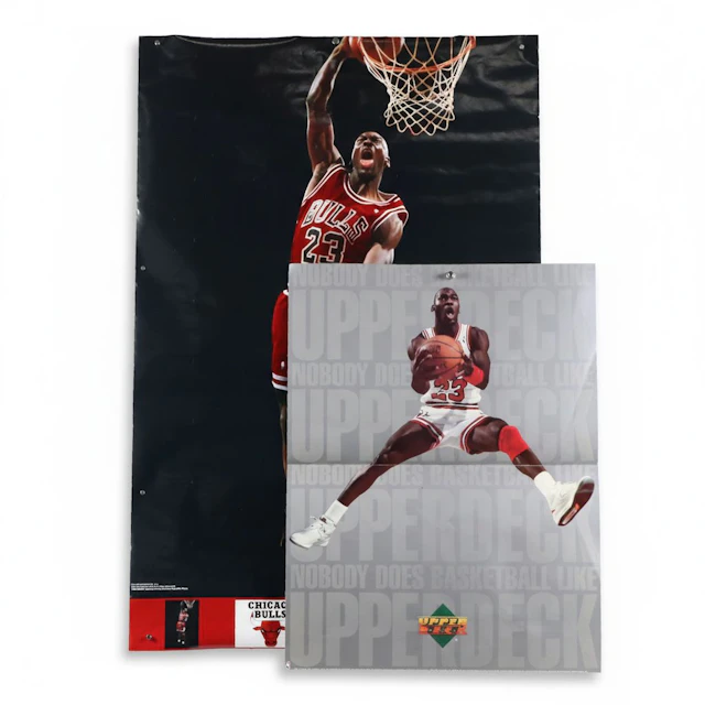 Upper Deck and Other Michael Jordan Chicago Bulls Posters, 1990s