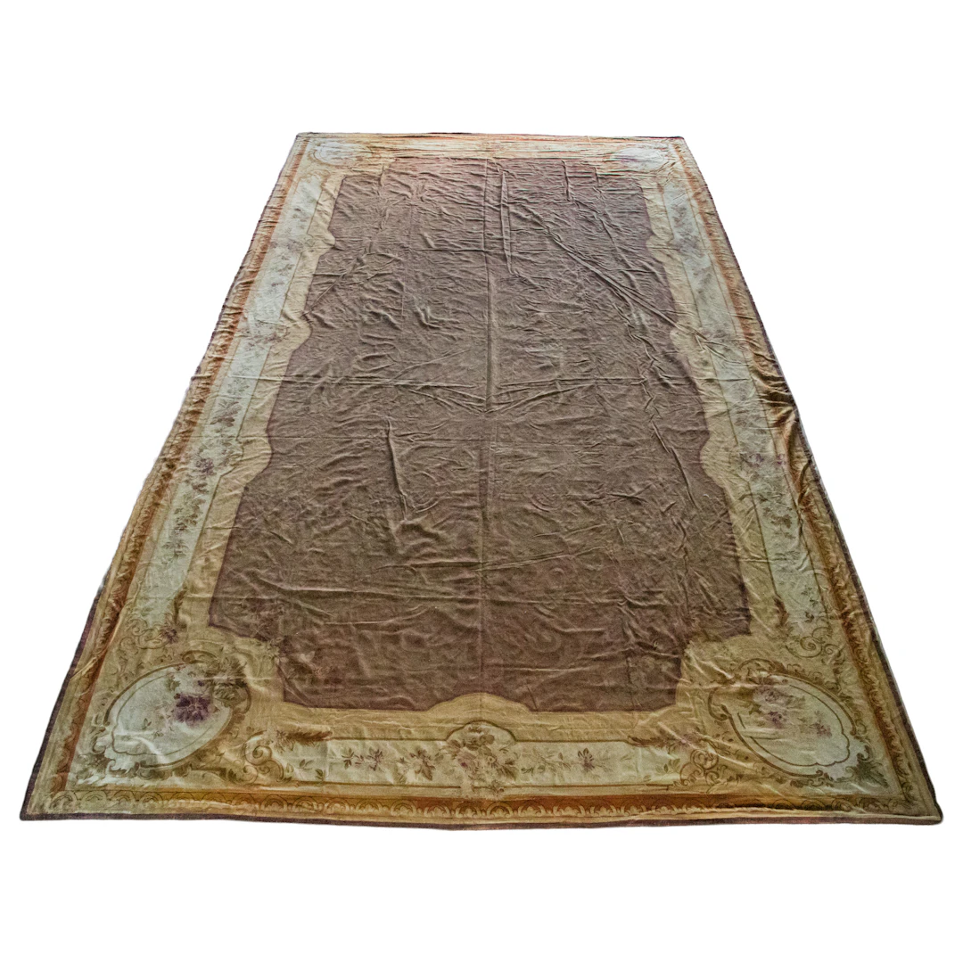 14'9 x 28'7 Aubusson Style Tapestry Woven Palace-Sized Rug