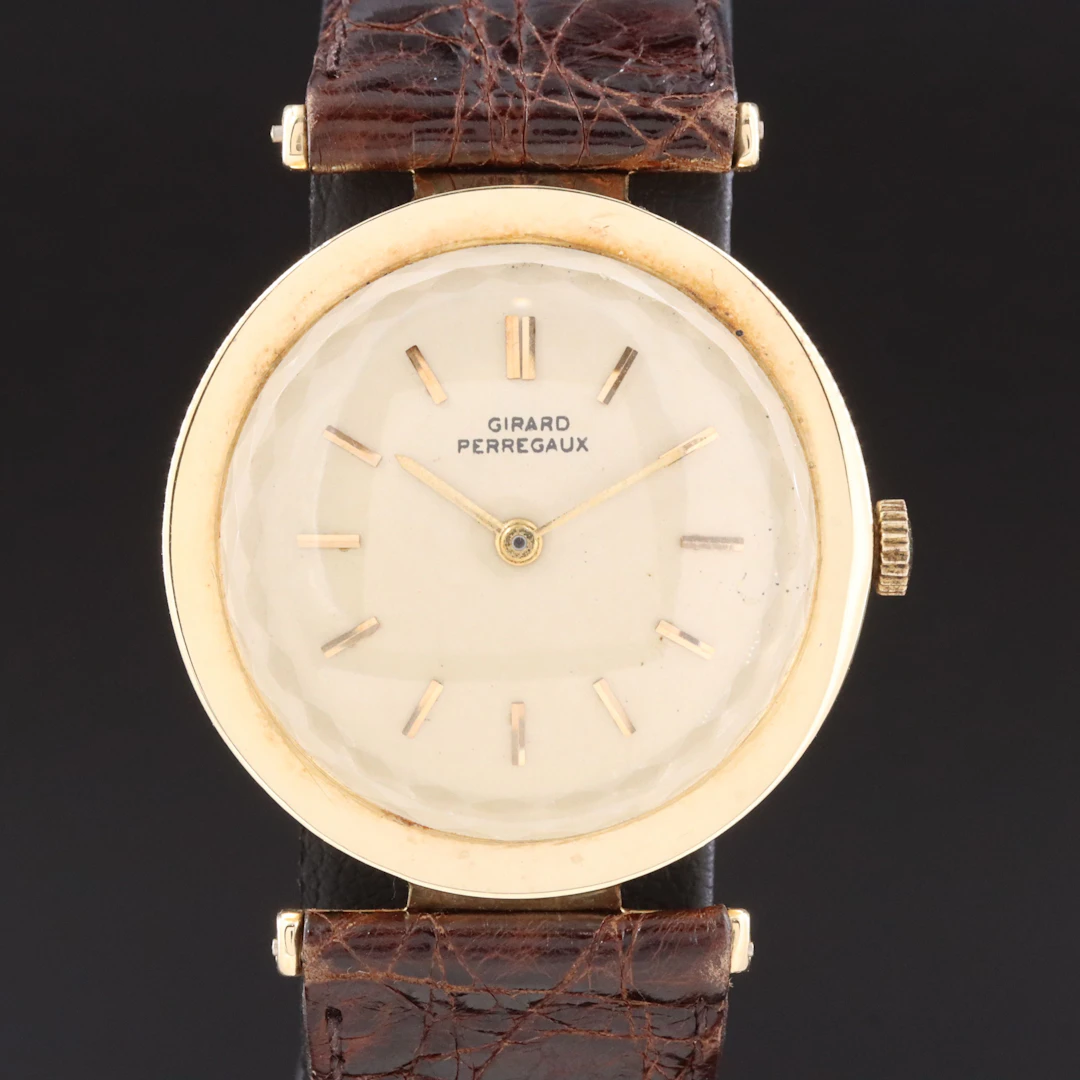 Girard Perregaux 14K Stem Wind Vintage Dress Watch