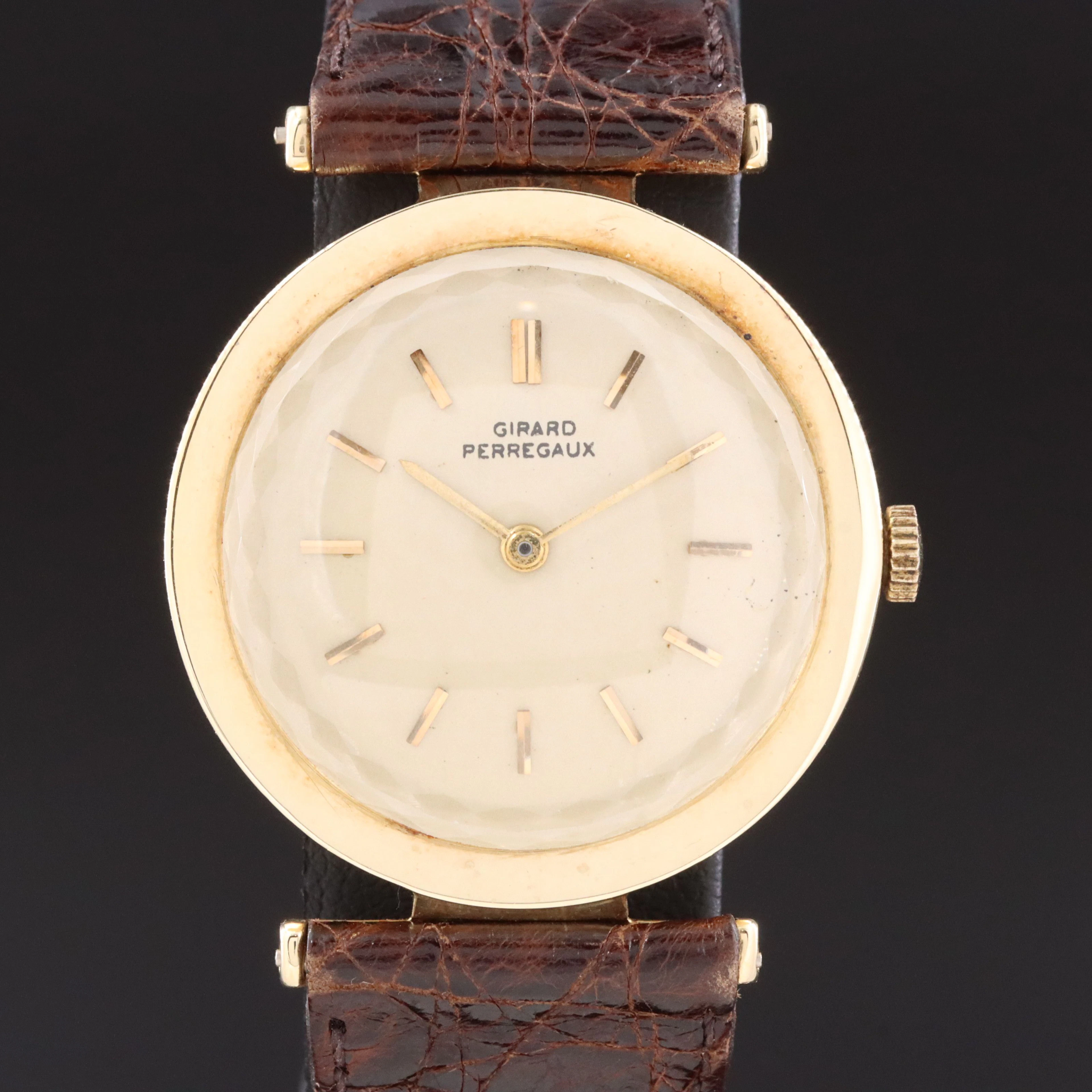 Girard Perregaux 14K Stem Wind Vintage Dress Watch