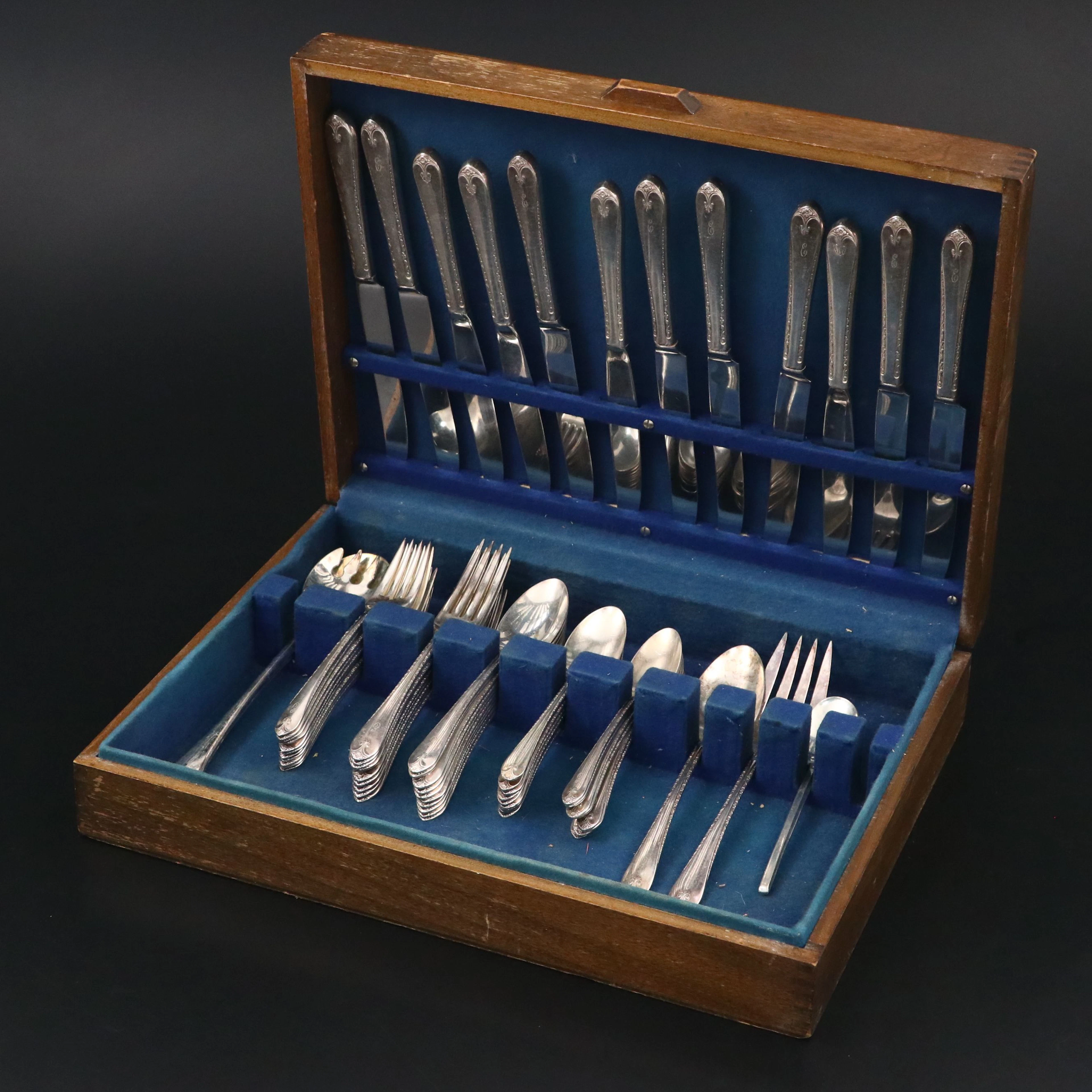 WM Rogers & Sons "Exquisite" and Other Silver Plate Flatware