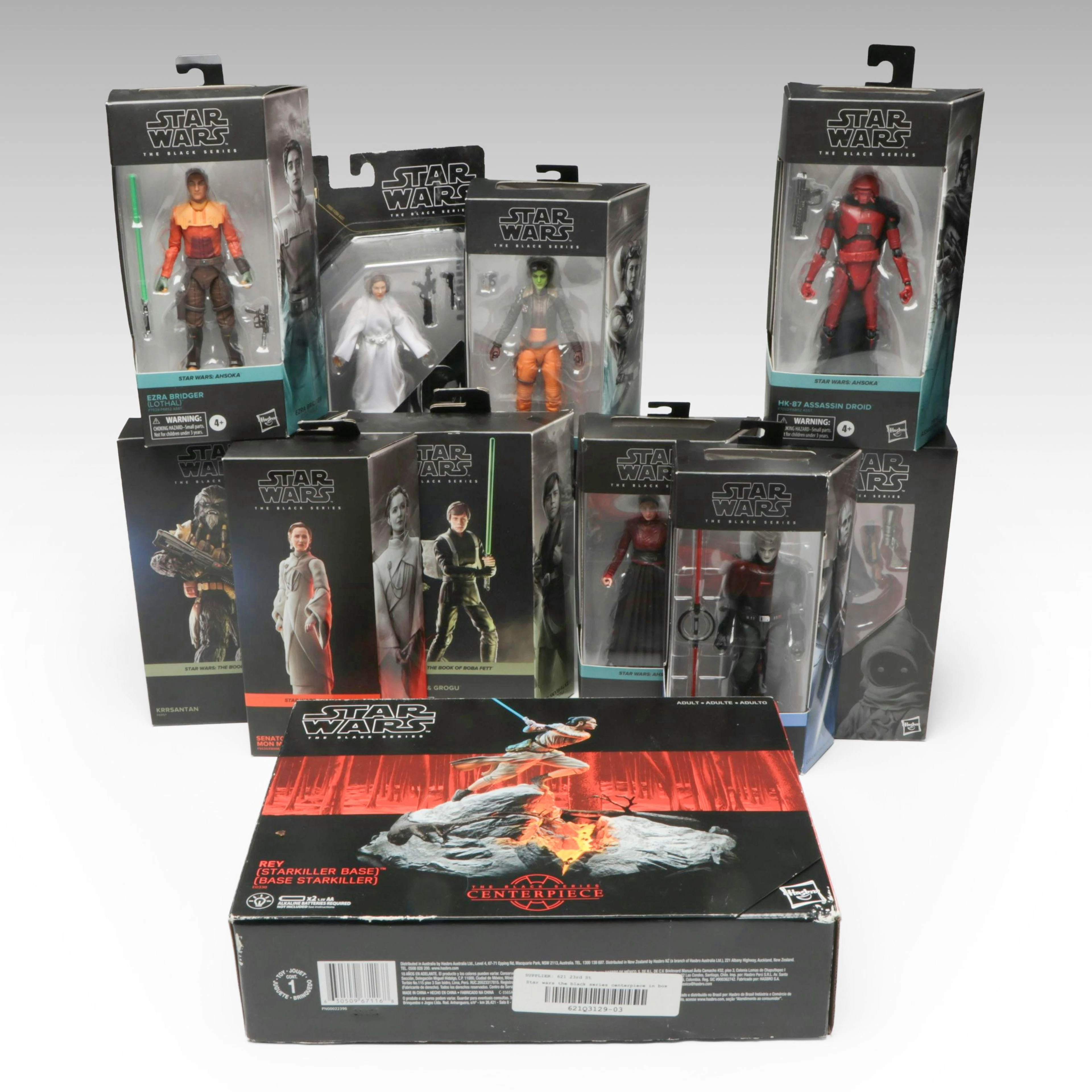 Hasbro Star Wars "Rey," "Luke Skywalker" and "Grogu," and More Action Figures