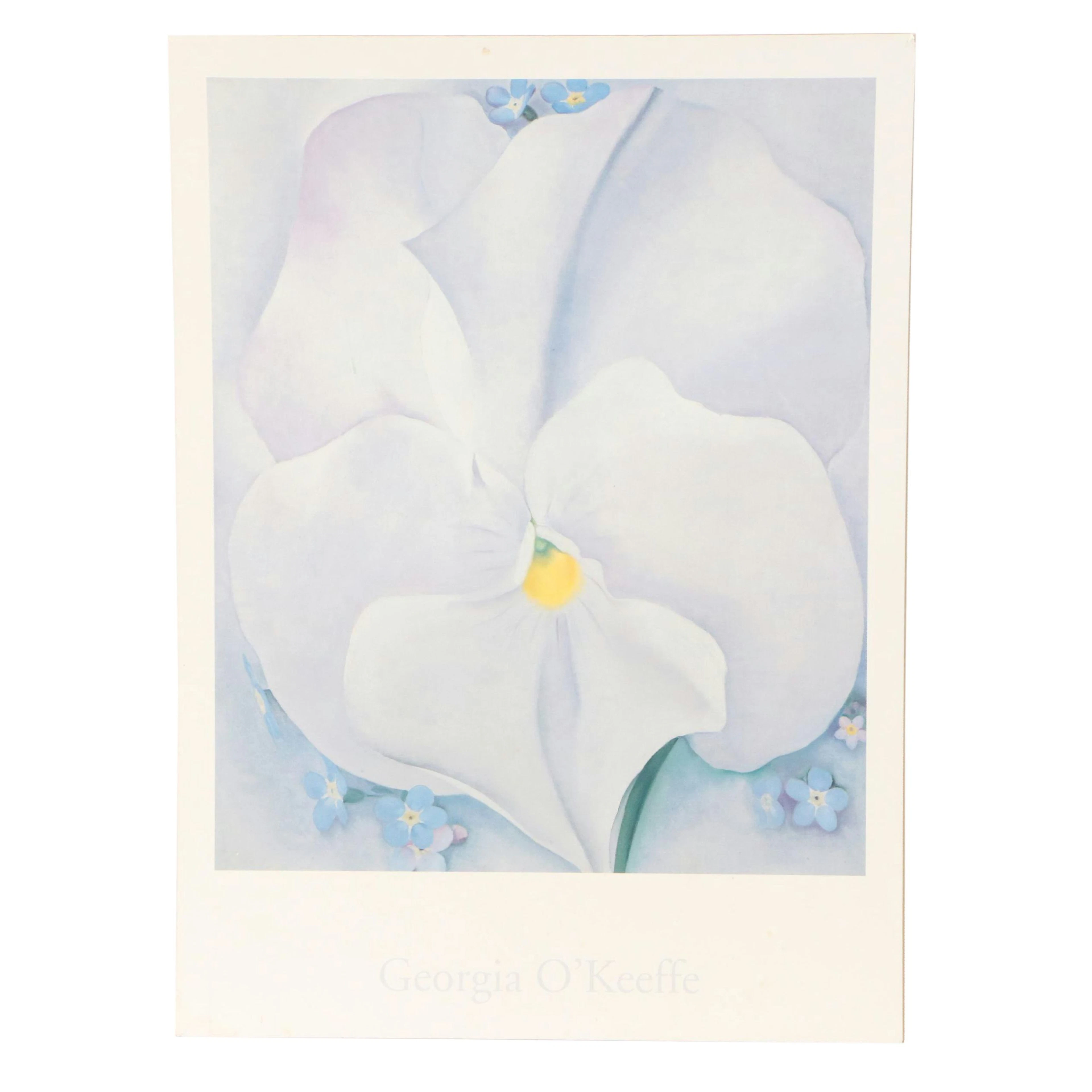 Offset Lithograph Poster After Georgia O'Keeffe