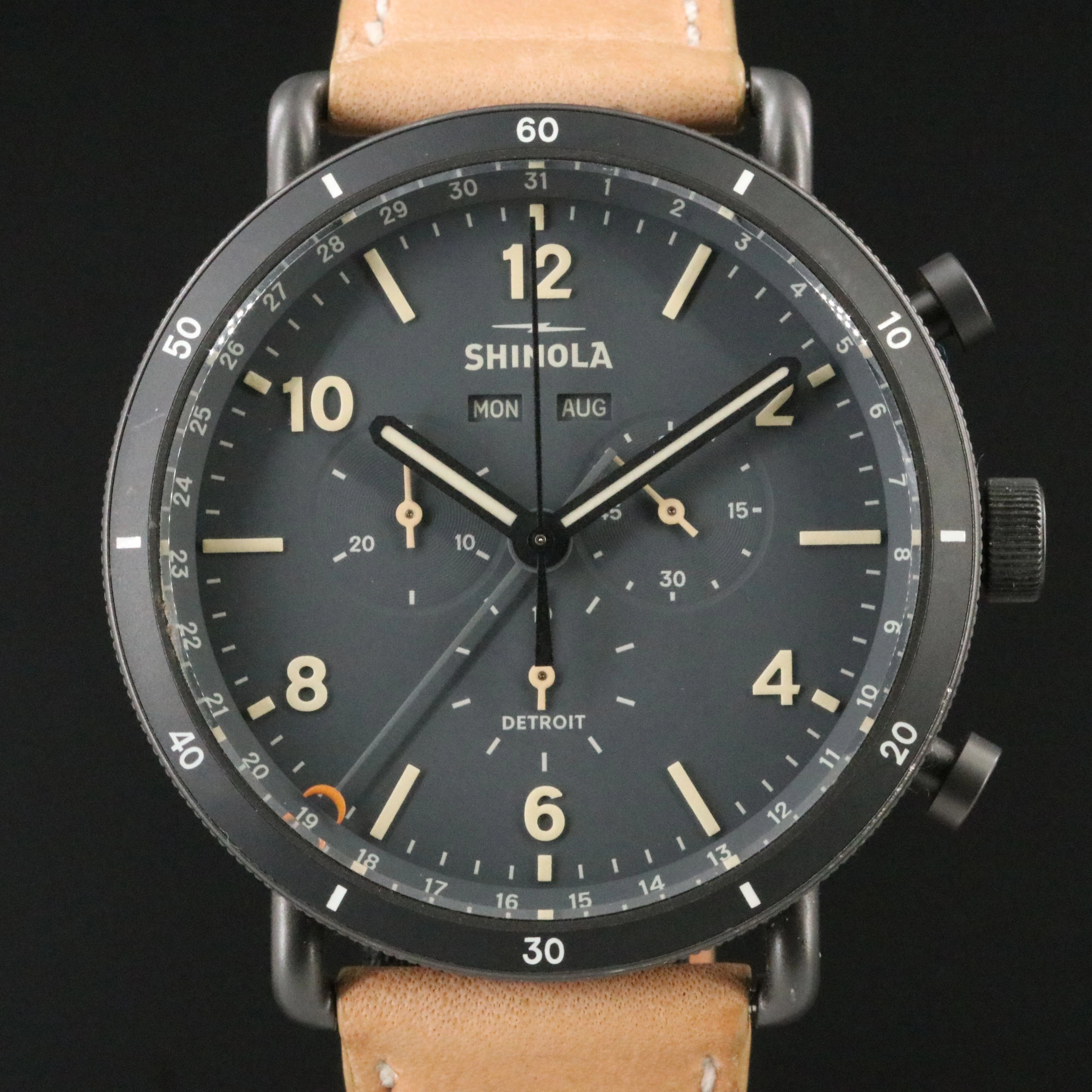 Shinola Canfield Sport 45mm Chronograph Watch