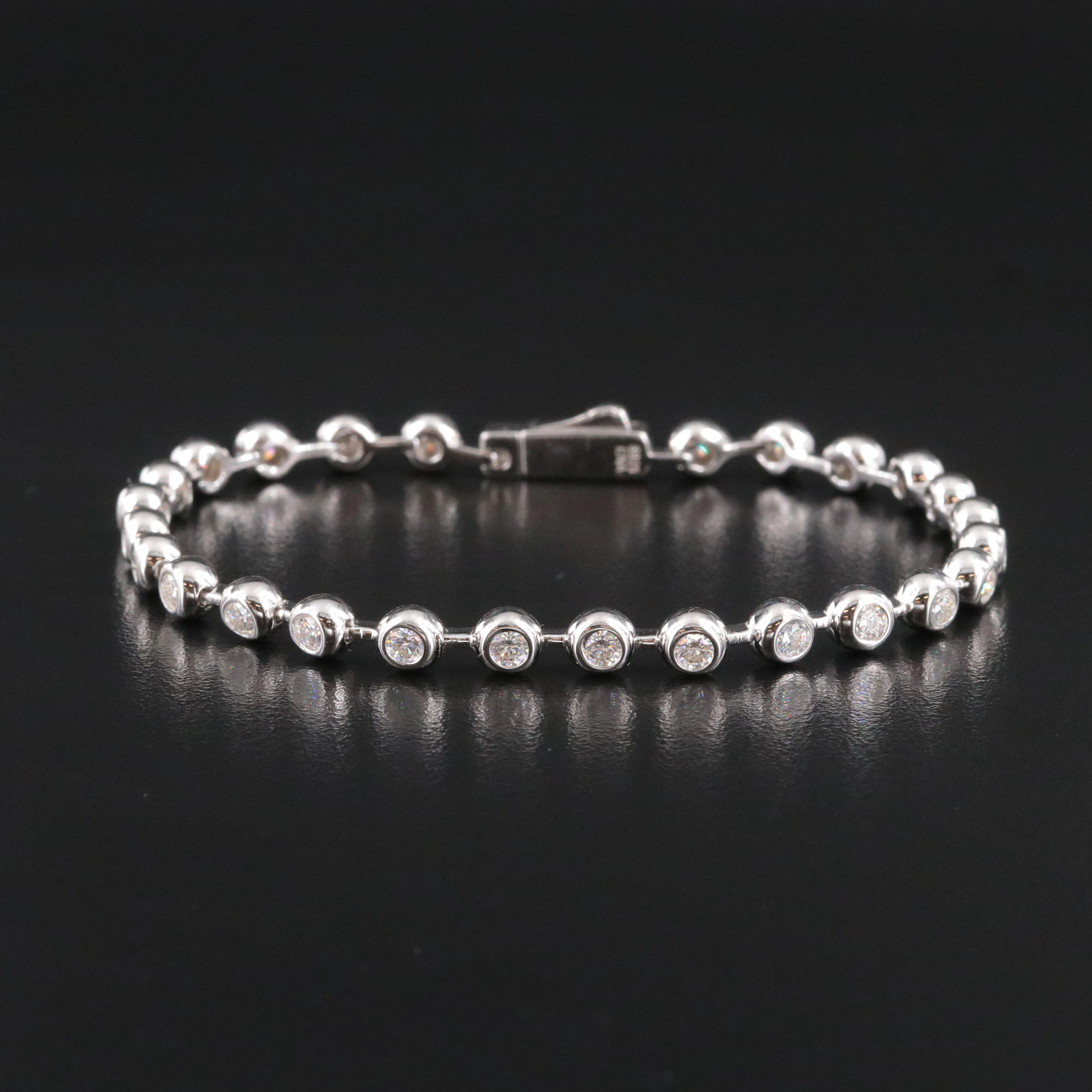 Sterling Moissanite Bracelet
