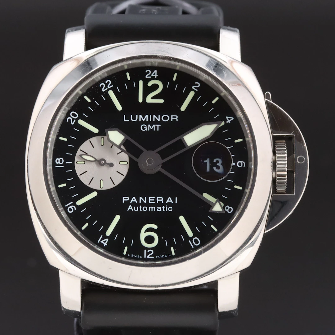 Panerai Luminor GMT Acciaio Ocean Chronometer Watch